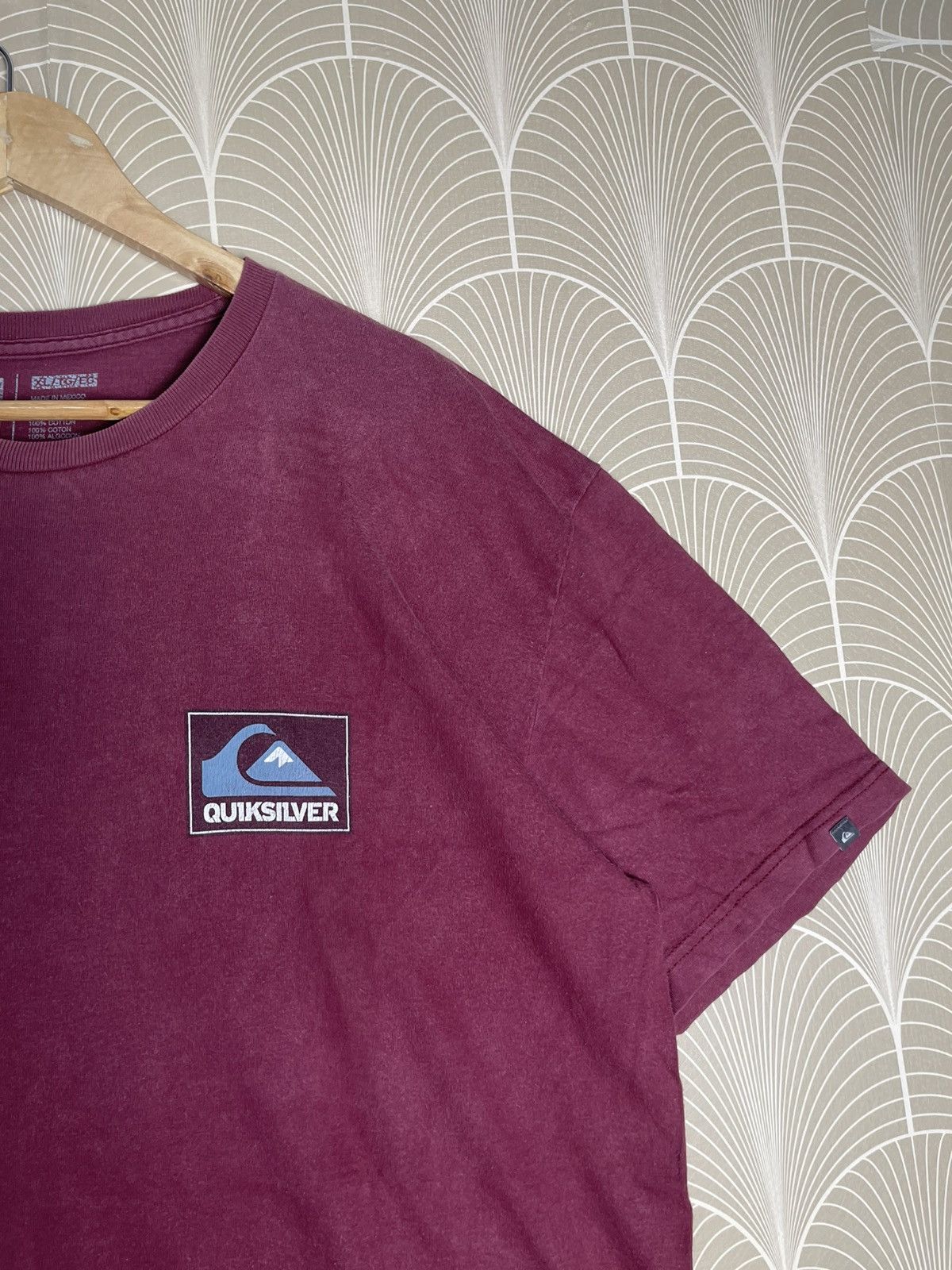 Quiksilver × Vintage VINTAGE QUICKSILVER BIG LOGO TSHIRT SUN FADED XL Size US XL / EU 56 / 4 - 6 Thumbnail