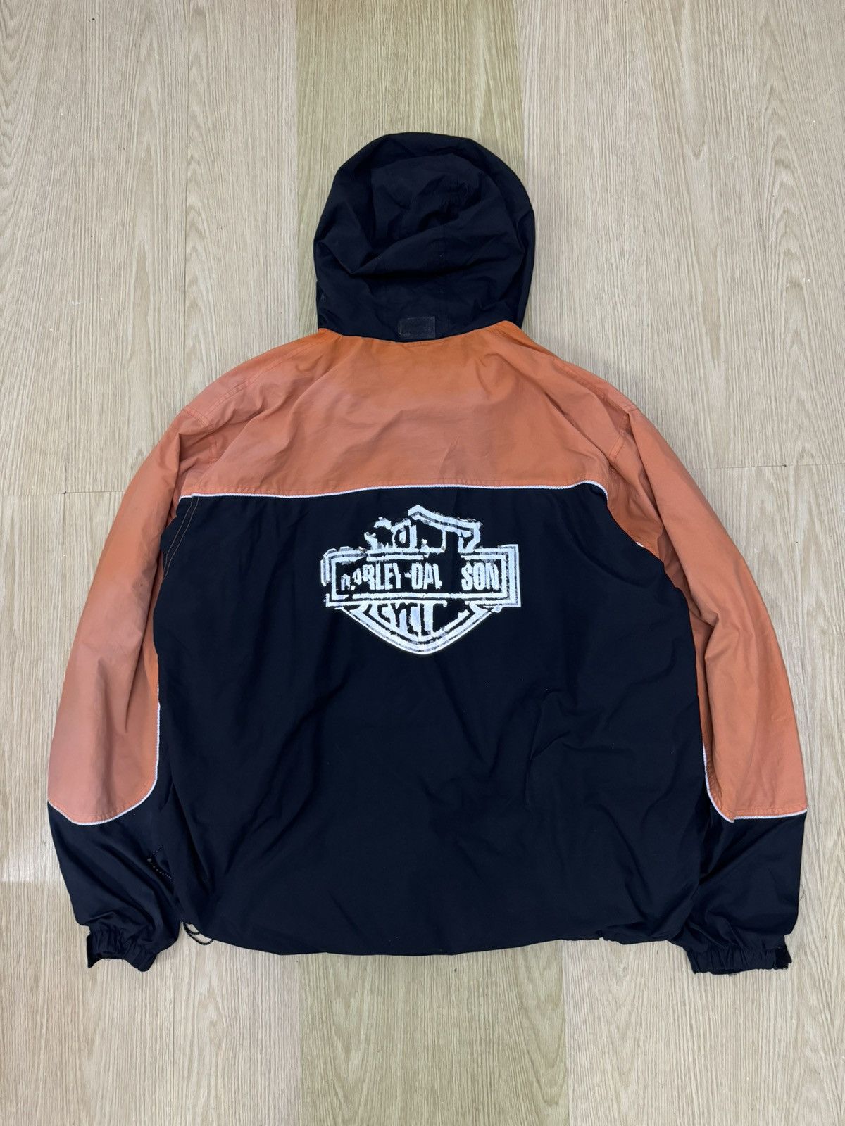 Harley Davidson × Vintage Vintage Harley Davidson Motorcycle jacket Size US XXL / EU 58 / 5 - 2 Thumbnail