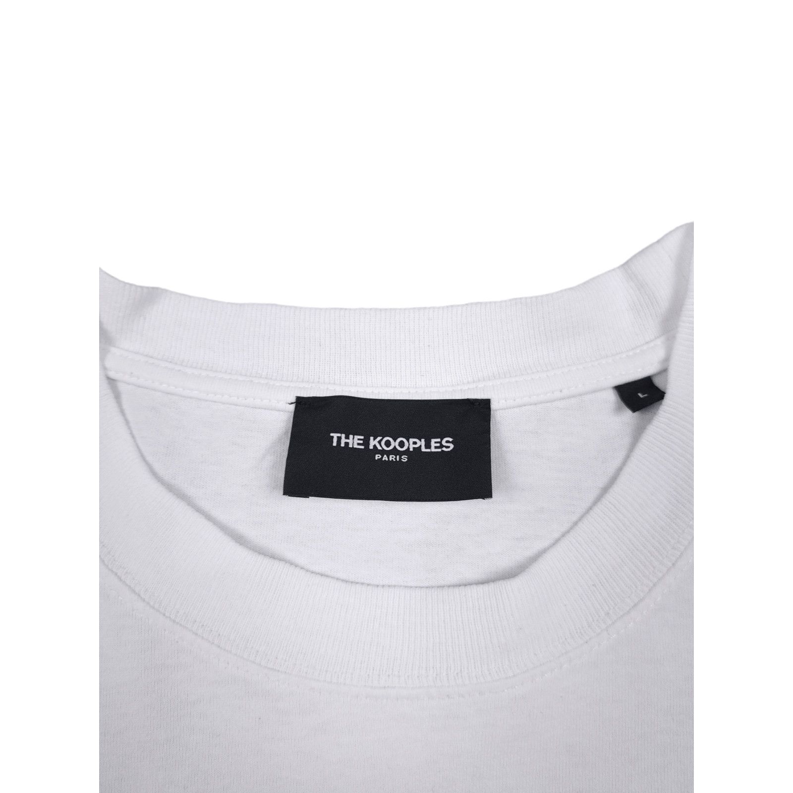 The Kooples 💎 The Kooples Paris White Art T-shirt Size L Size US L / EU 52-54 / 3 - 6 Thumbnail