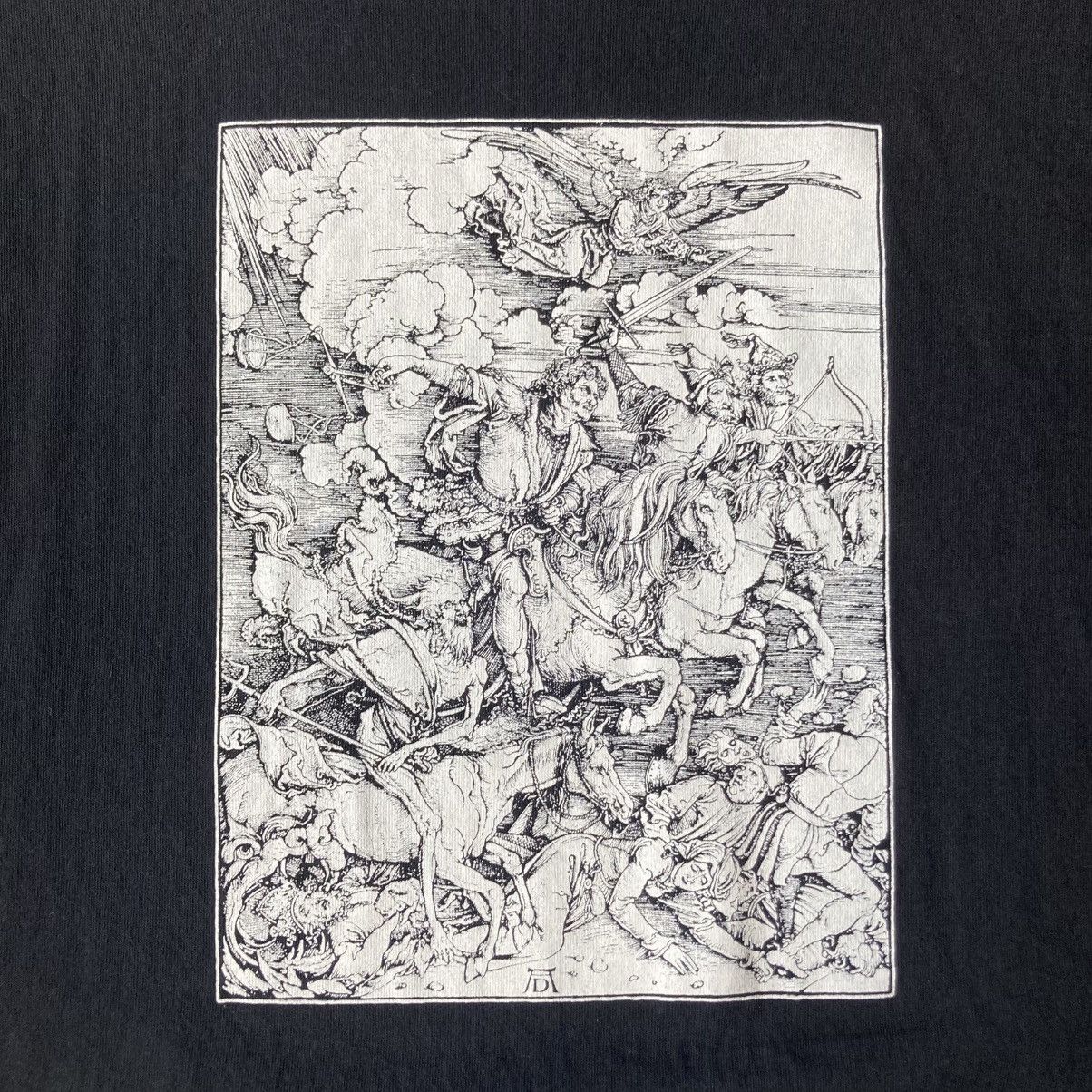Fruit Of The Loom × Vintage the four horsemen of the apocalypse y2k art tee Size US XL / EU 56 / 4 - 2 Thumbnail