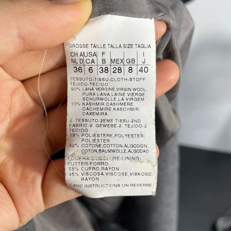 Max Mara Max Mara Grey coat Size M / US 6-8 / IT 42-44 - 3 Thumbnail