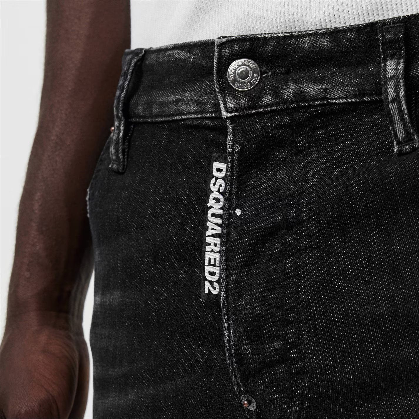 Dsquared2 o1g2r1mq0426 Cool Guy Slim Jeans in Black Size US 30 / EU 46 - 5 Thumbnail
