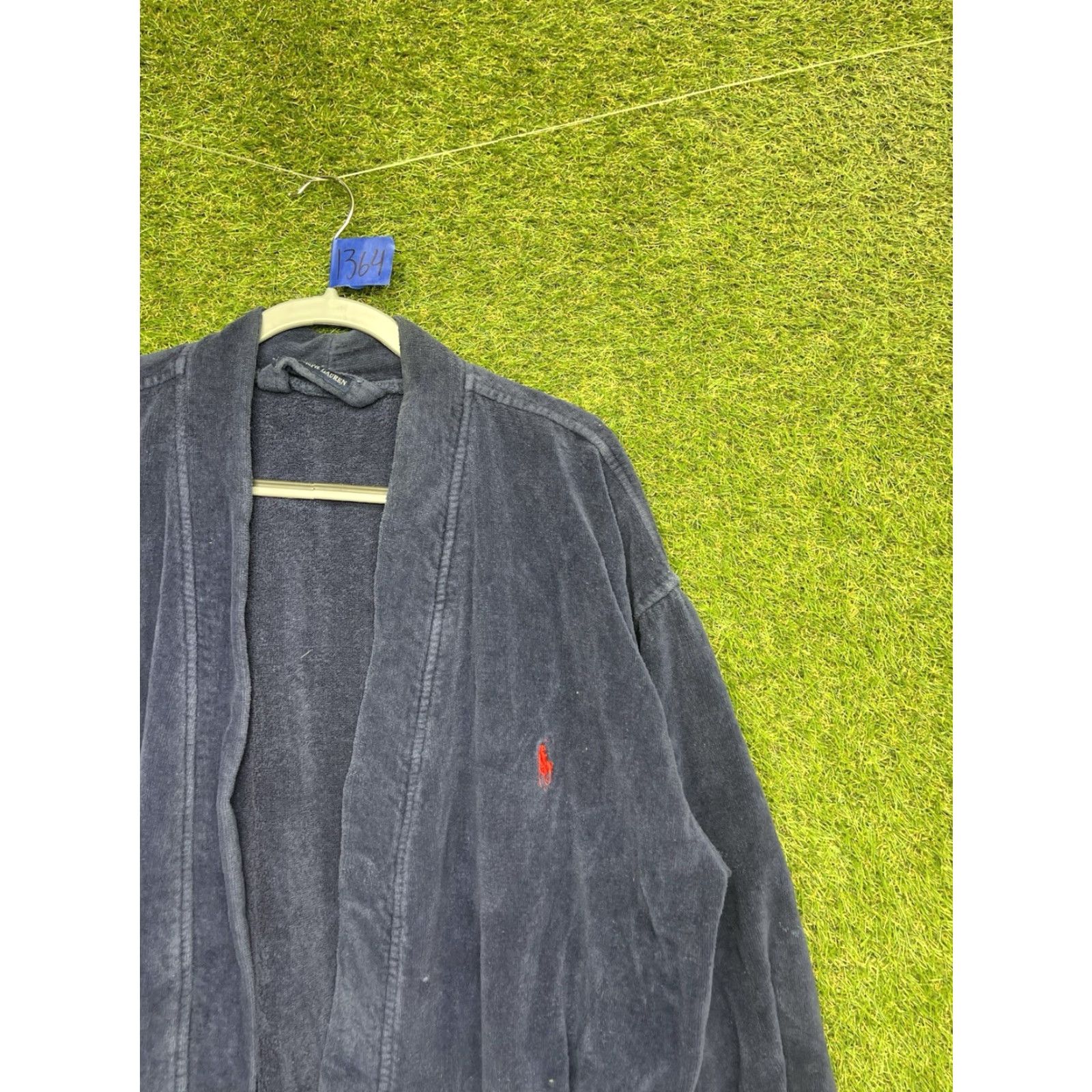 Polo Ralph Lauren Polo Ralph Lauren Robe Bath Mens Small Blue Heavy Terry Shawl Belted Lounge Size US S / EU 44-46 / 1 - 3 Thumbnail