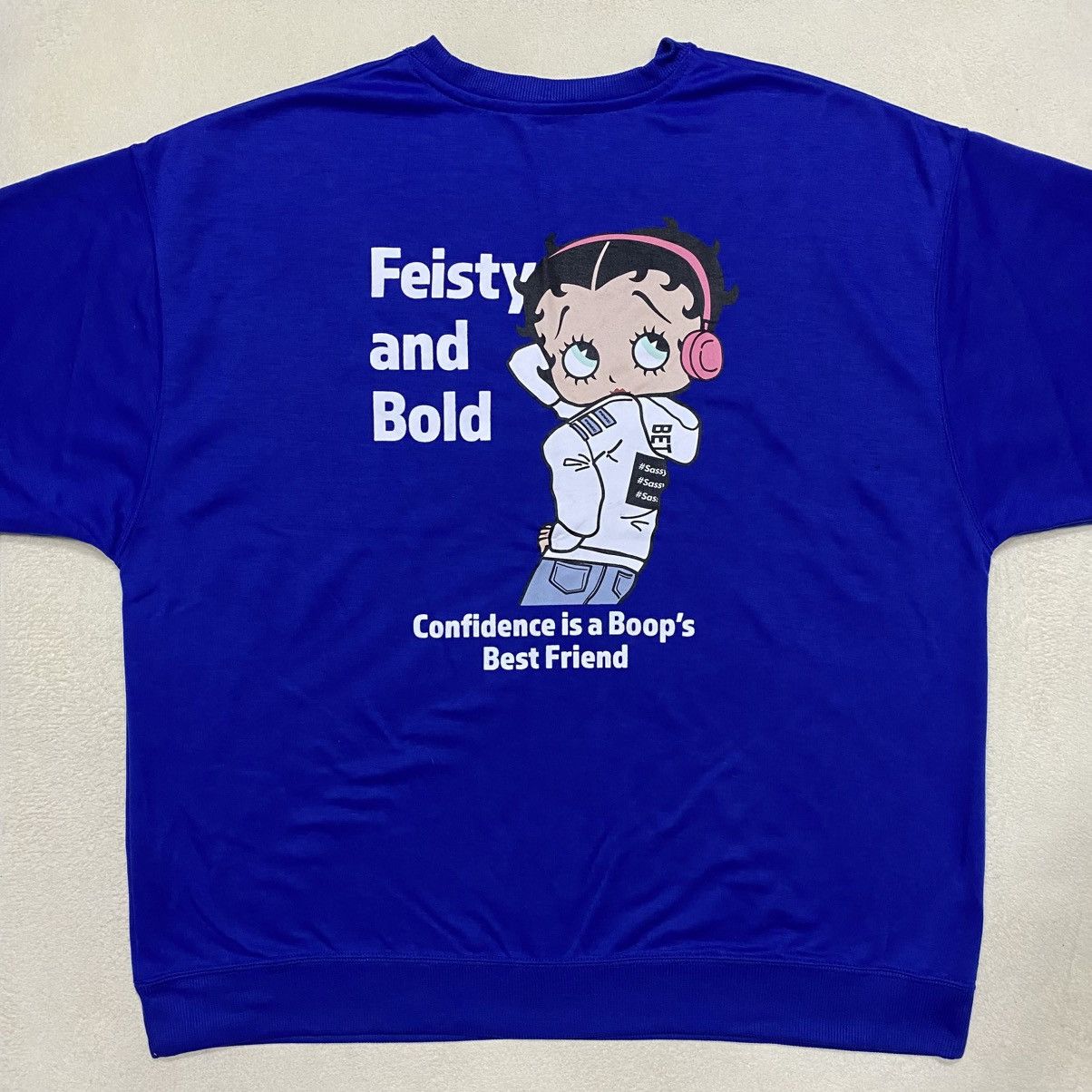 Cartoon Network × Japanese Brand BETTY BOOP Backhit Sweatshirt Size US XXL / EU 58 / 5 - 7 Thumbnail