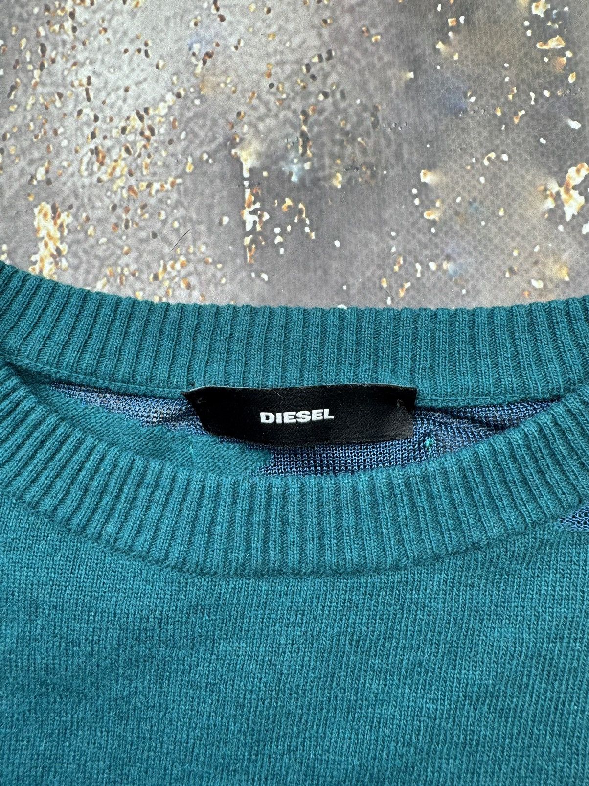 Diesel × Vintage Diesel Vintage Mesh Patched Sweatshirt Size US M / EU 48-50 / 2 - 6 Thumbnail