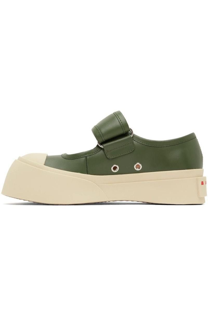 Marni o1y1025 Pumps in Dark Green Size US 7 / IT 37 - 2 Thumbnail