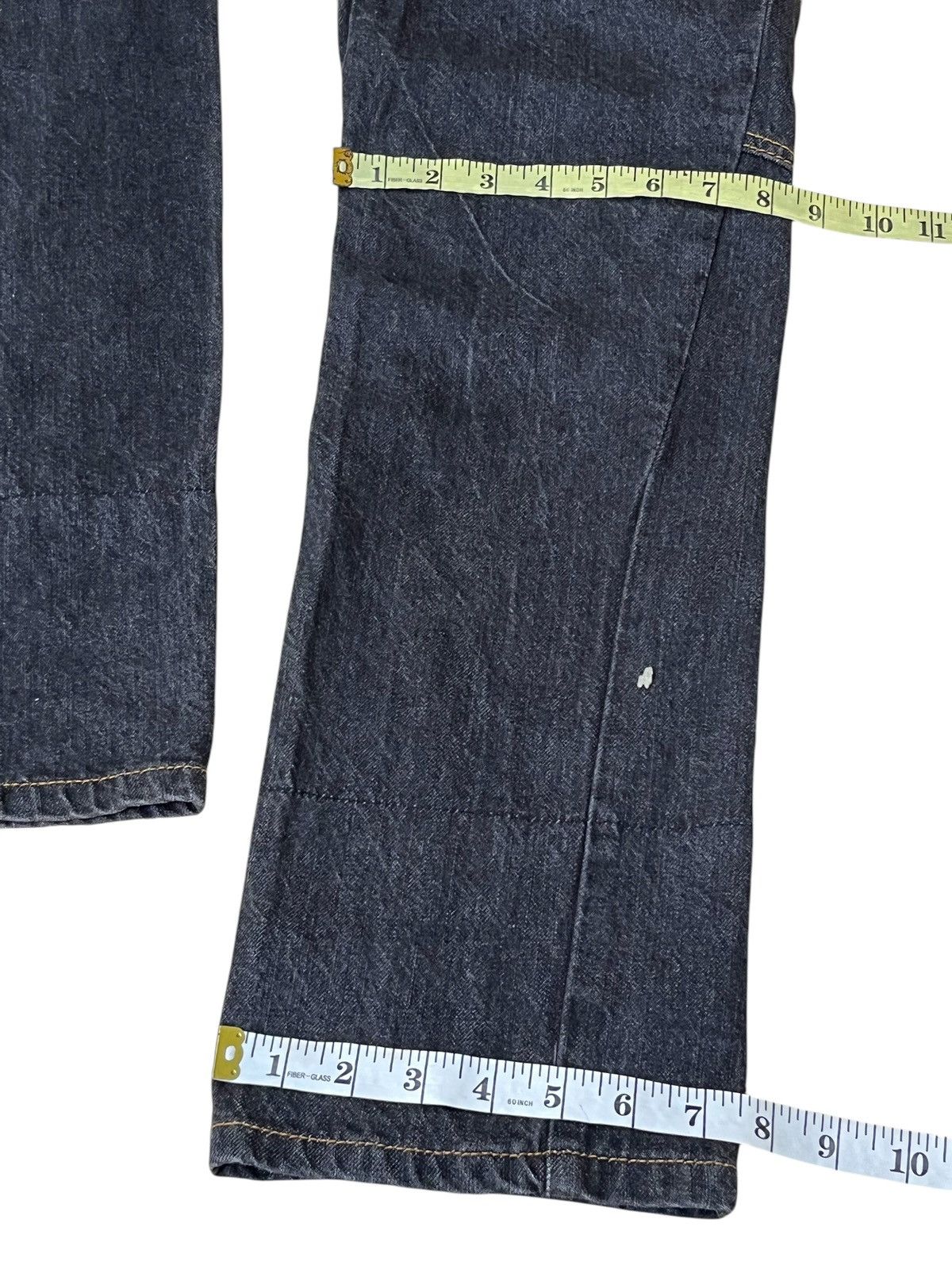 Le Grande Bleu (L.G.B.) SICK🔥JAPANESE BRAND "NYLAUS JEANS" DOUBLE WAIST JEANS/DENIM Size US 28 / EU 44 - 16 Thumbnail