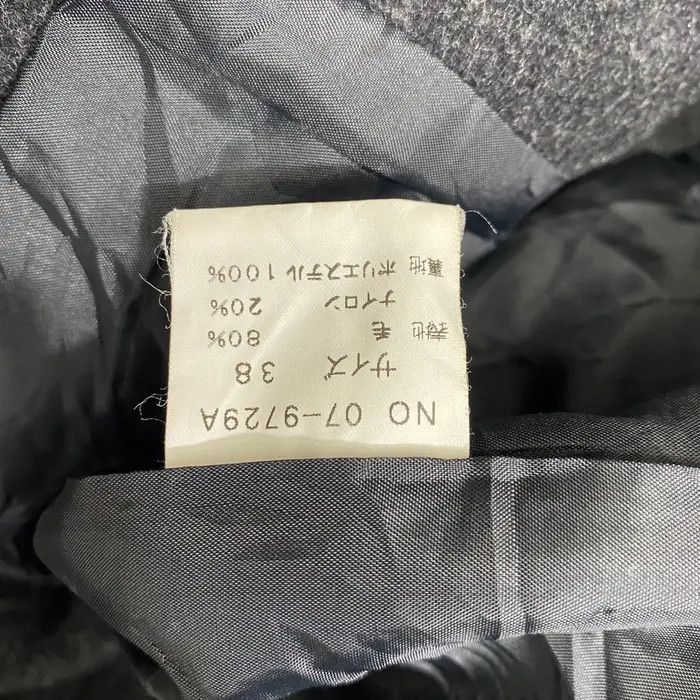 Vintage Vtg 90’ BILANCIA BARDS CLOTHES Cashmere Jacket Wool Coat Size M / US 6-8 / IT 42-44 - 6 Thumbnail