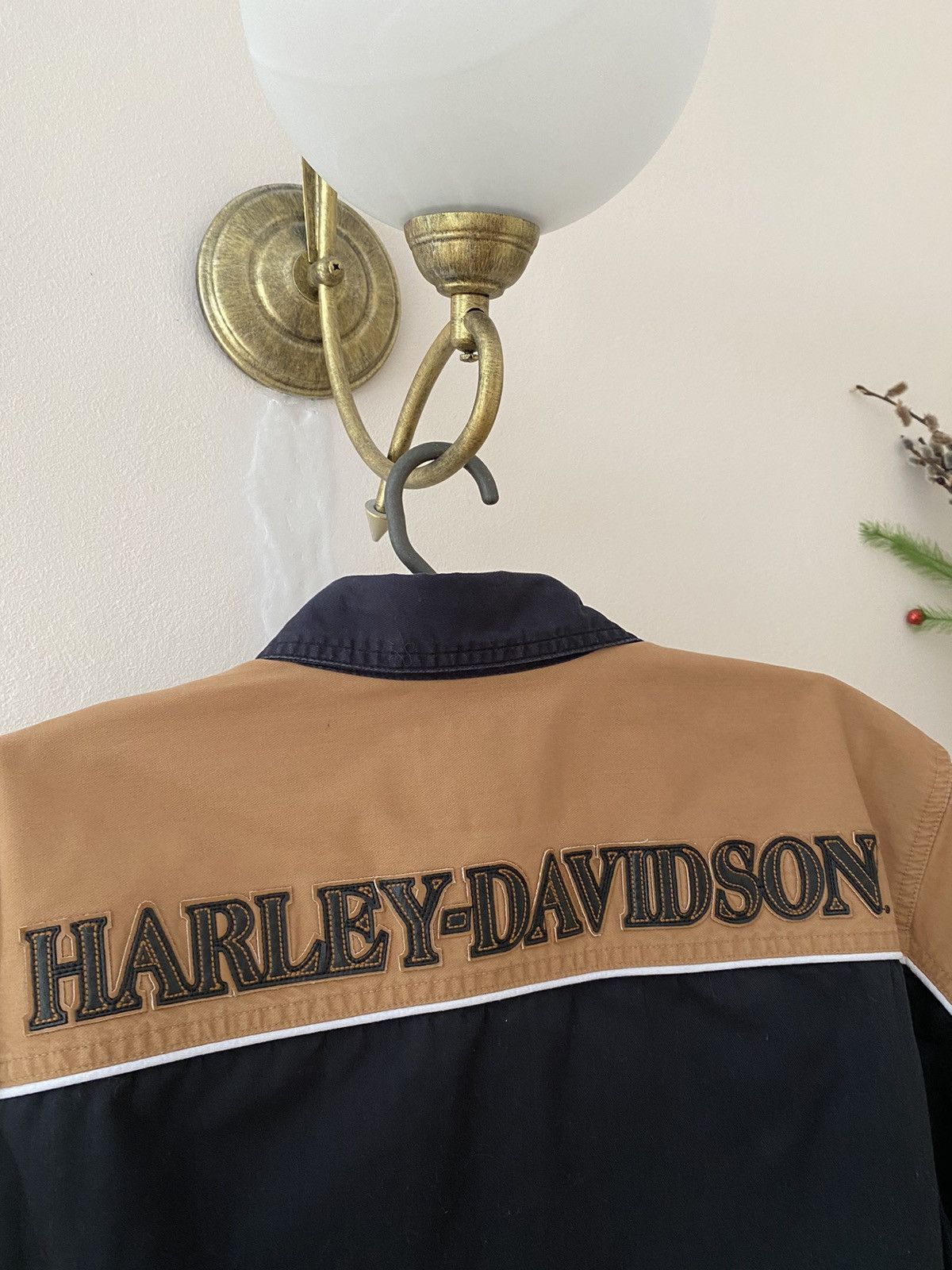Harley Davidson × Vintage Vintage Harley Davidson Short Sleeve Button Up Shirt Size US M / EU 48-50 / 2 - 5 Thumbnail