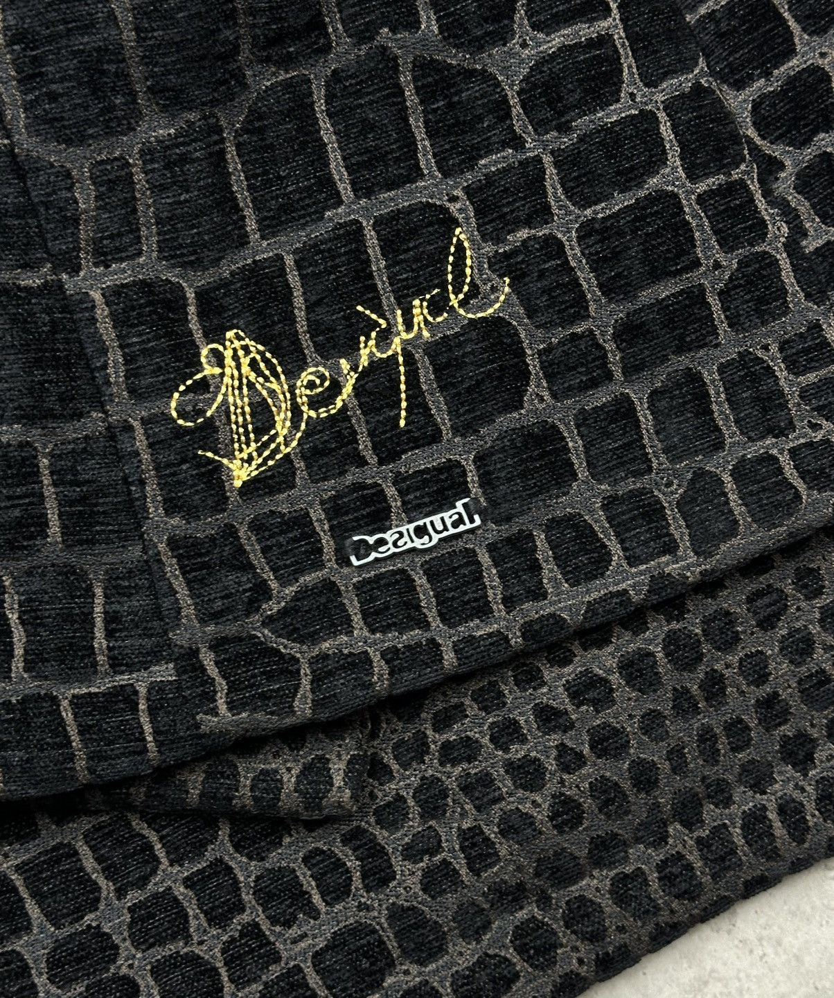 Desigual Desigual Women Black/Brown Coat Long Length Jacket Size 38 Size S / US 4 / IT 40 - 10 Thumbnail