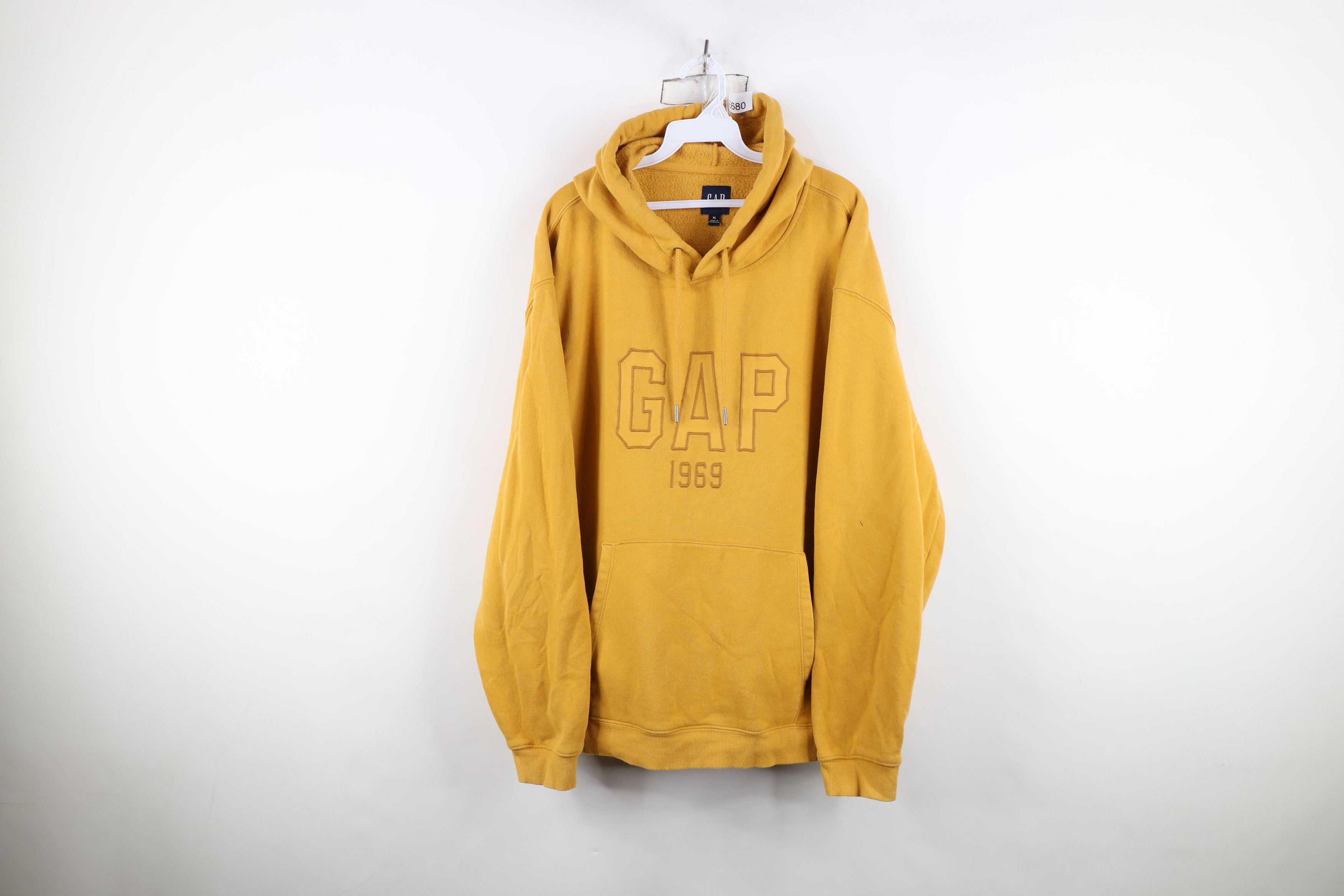 Gap Vintage Y2K Gap Stonewash Pigment Dye Hoodie Sweatshirt Size US XL / EU 56 / 4 - 1 Thumbnail