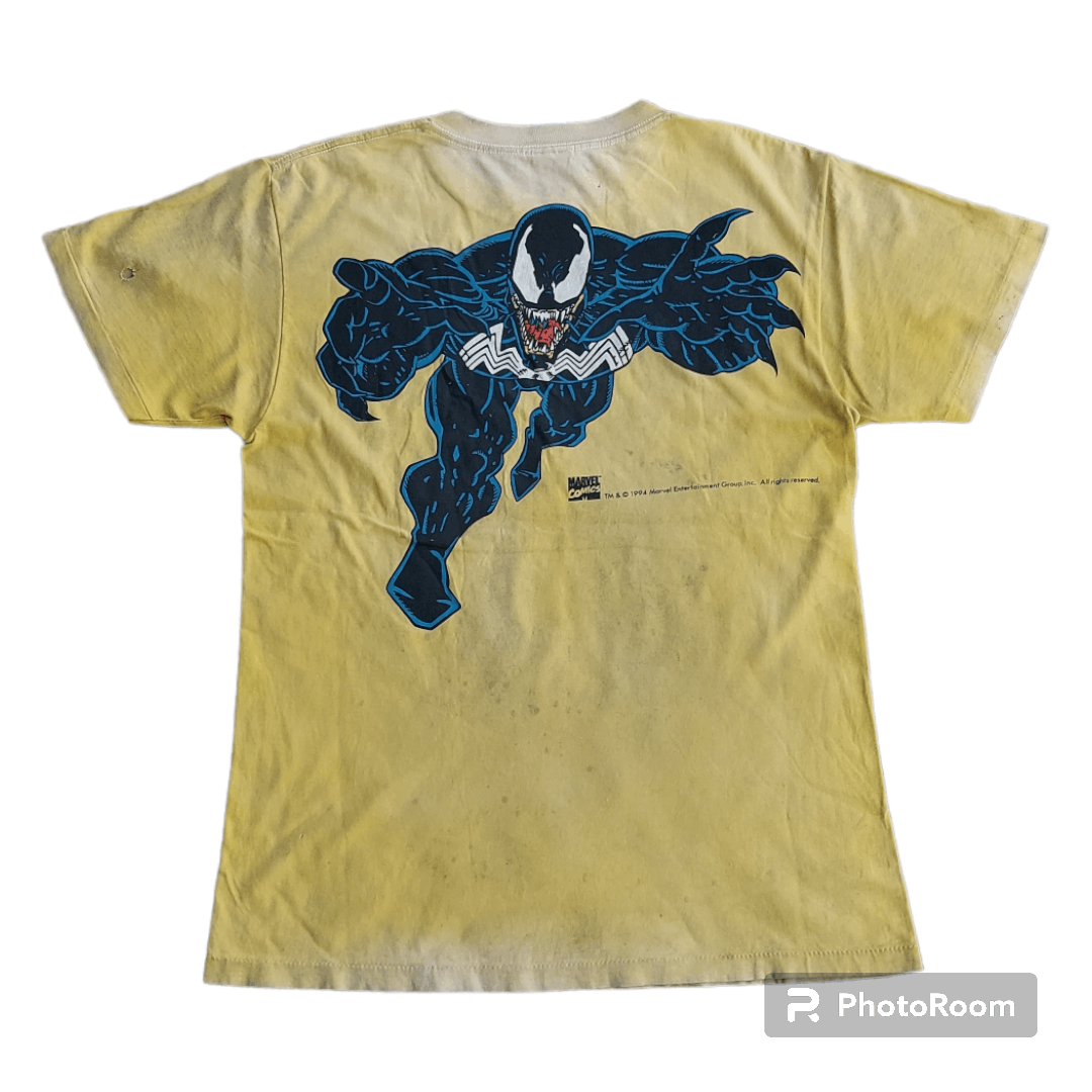 Marvel Comics × Vintage 💥Vintage 90's Marvel Comics Venom T Shirt Size US M / EU 48-50 / 2 - 2 Thumbnail