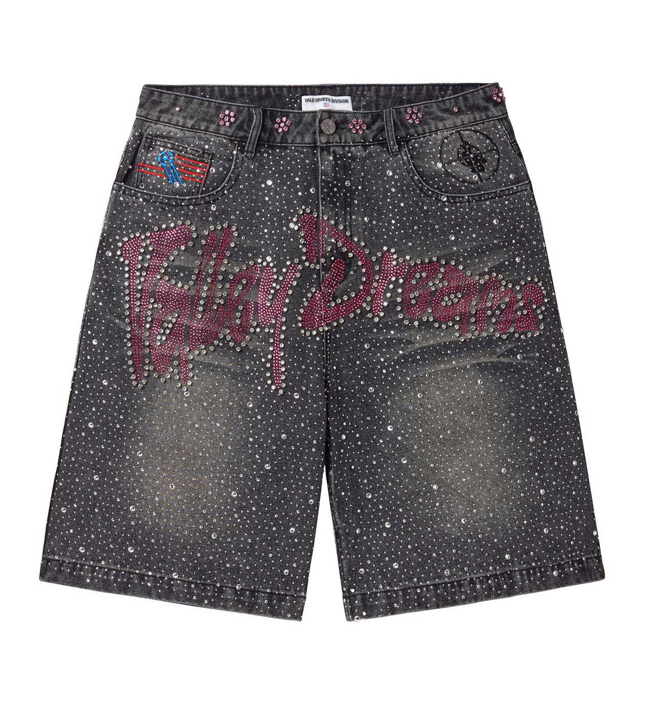 Vale Forever Iced Out Jorts Black Size US 36 / EU 52 - 1 Thumbnail