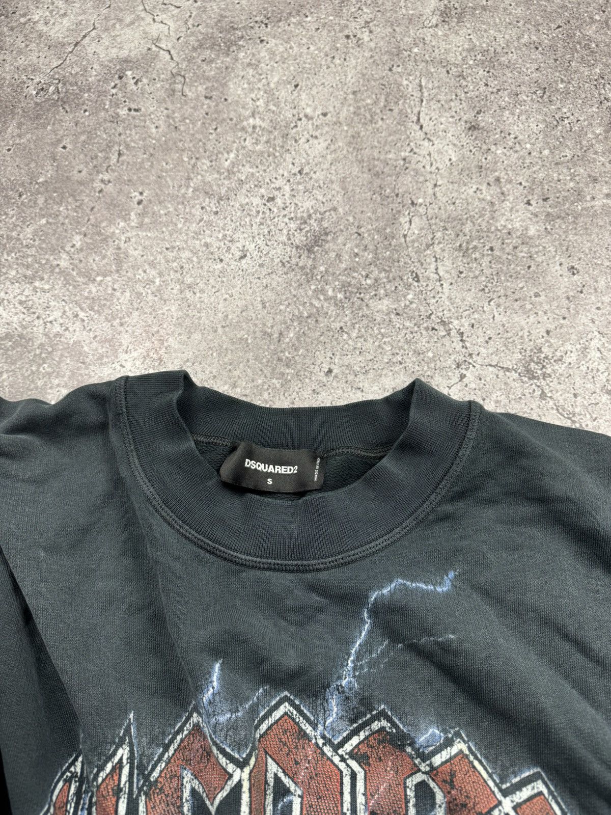Dsquared2 VINTAGE DSQUARED HEAVY METAL BROTHERS Y2K ROCK SWEATSHIRT 00 Size US L / EU 52-54 / 3 - 5 Thumbnail