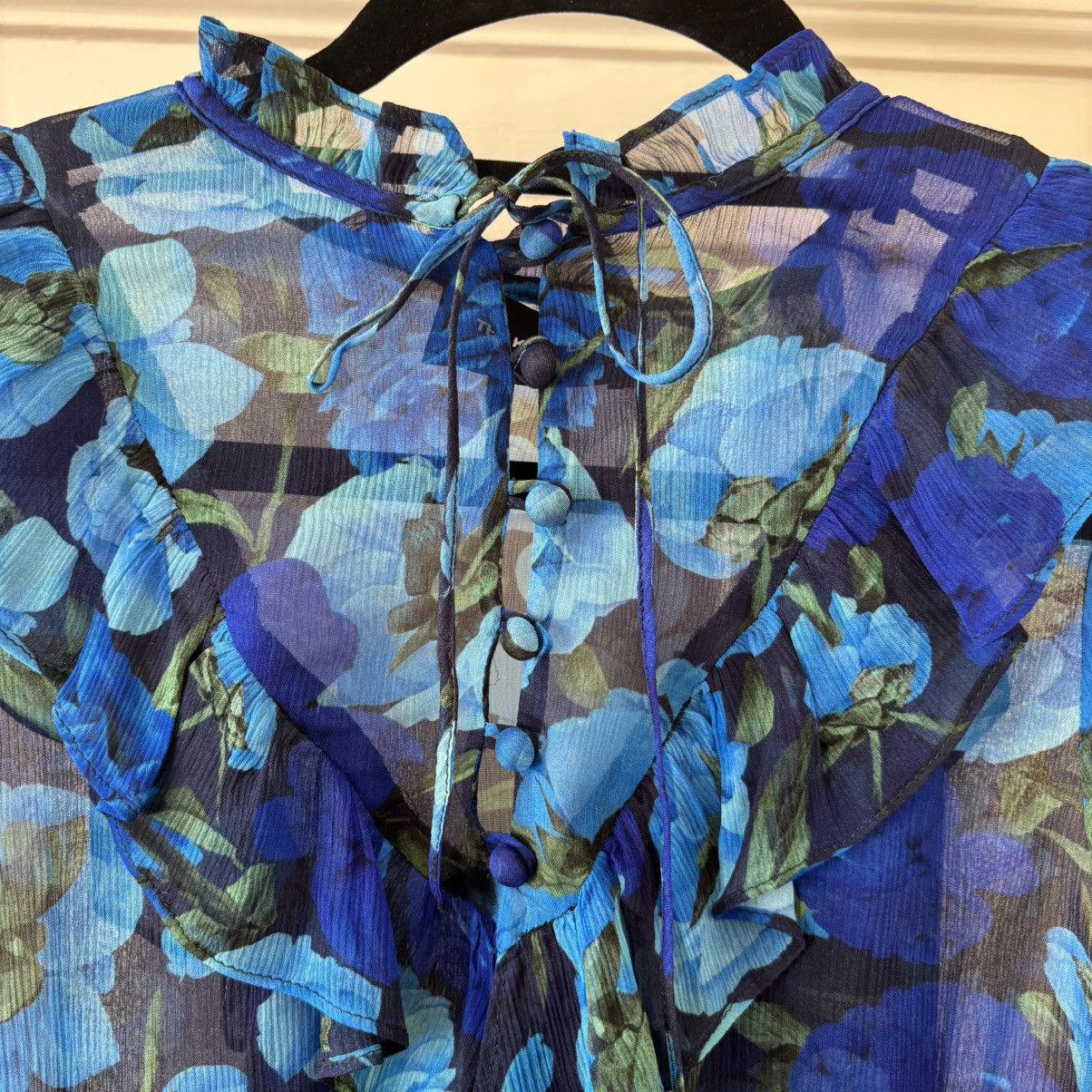 The Kooples NWT Dolce Vite Blouse Size XS / US 0-2 / IT 36-38 - 2 Thumbnail
