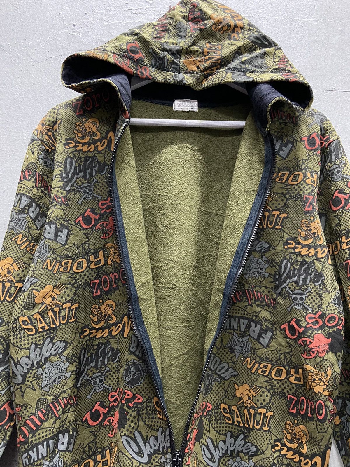 One Piece ONE PIECE FULL PRINT ZIPPER HOODIE Size US S / EU 44-46 / 1 - 5 Thumbnail