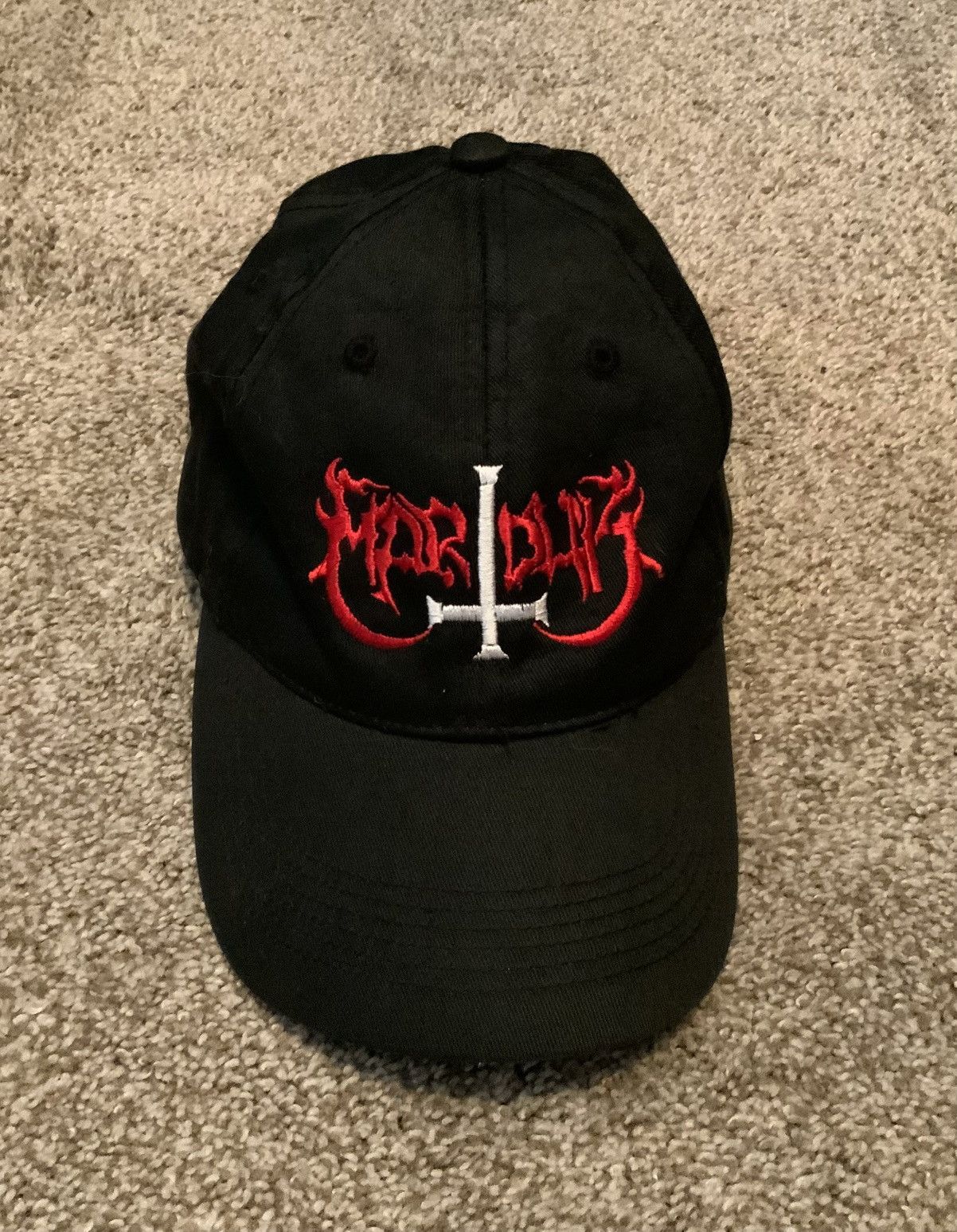 Vintage 90s Marduk Death Black Metal Mayhem Dissection Rare Sweden Size ONE SIZE - 1 Thumbnail