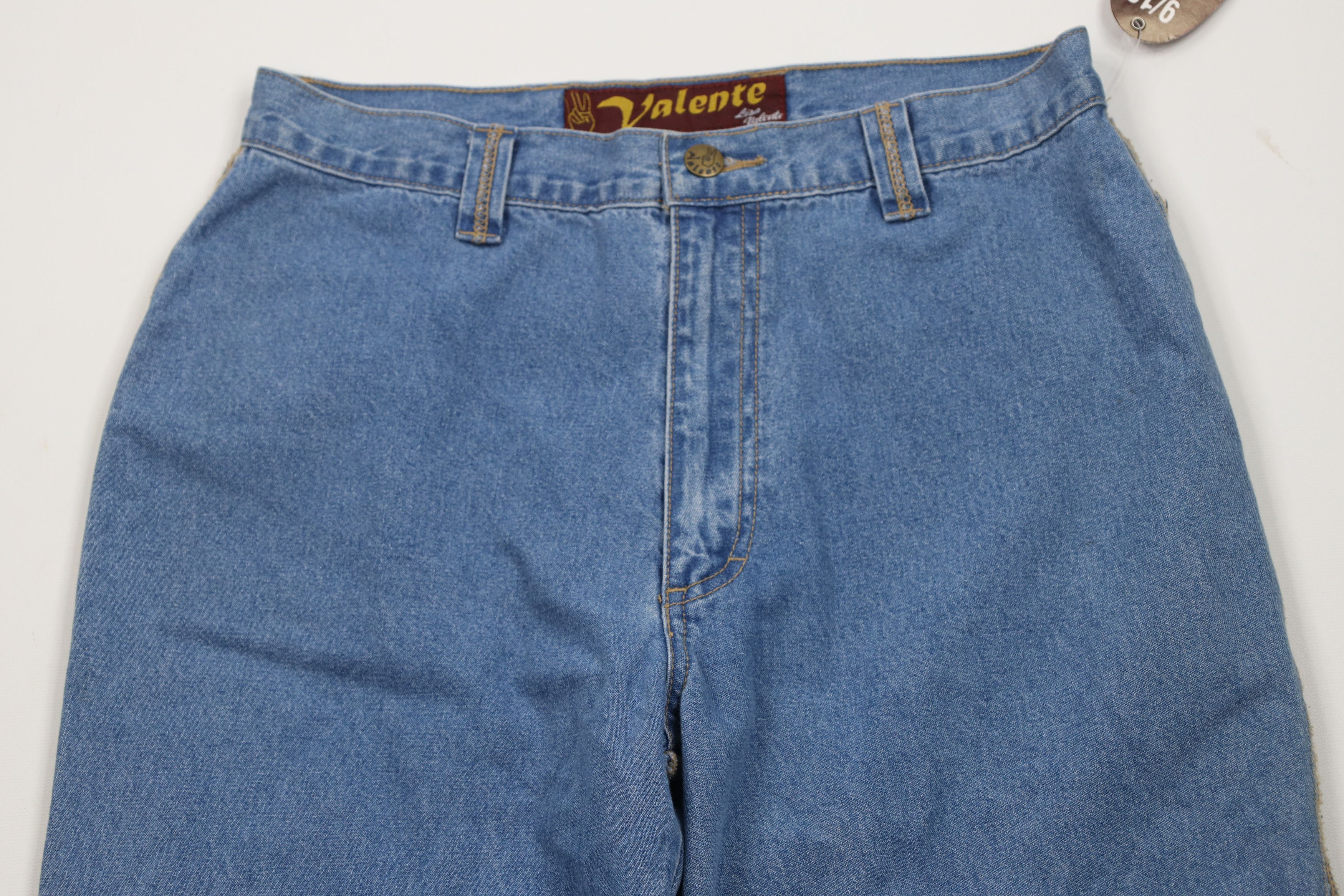 Vintage Deadstock Vintage 80s 90s Streetwear Relaxed Fit Jeans Blue Size 32" / US 10 / IT 46 - 2 Thumbnail