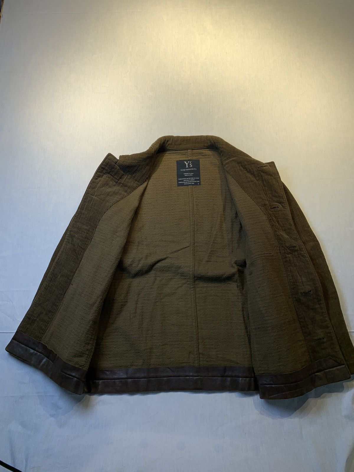 Designer × Y's × Yohji Yamamoto Y’s YOHJI YAMAMOTO CORDUROY Size US M / EU 48-50 / 2 - 4 Thumbnail
