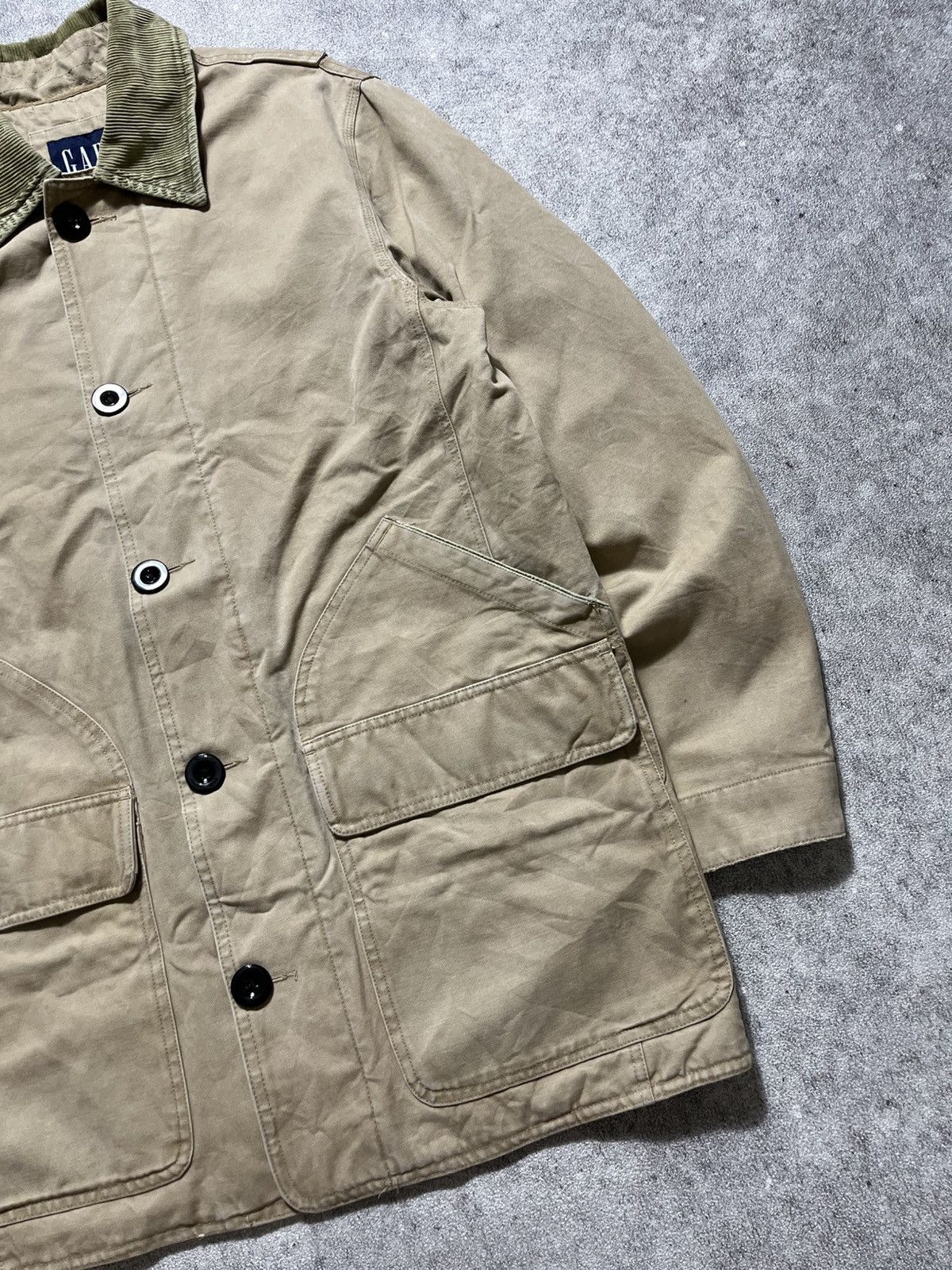 Gap Vintage GAP Duck Canvas Chore Jacket Size US S / EU 44-46 / 1 - 2 Thumbnail