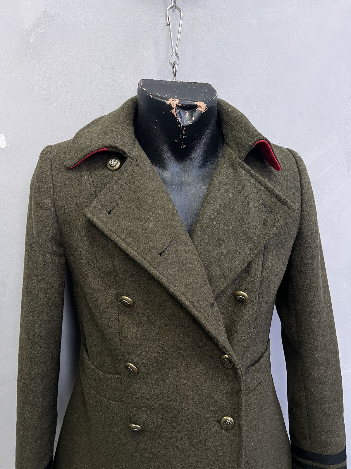Hysteric Glamour Olive military officer y2k napoleon jacket hysteric glamour Size US S / EU 44-46 / 1 - 11 Thumbnail
