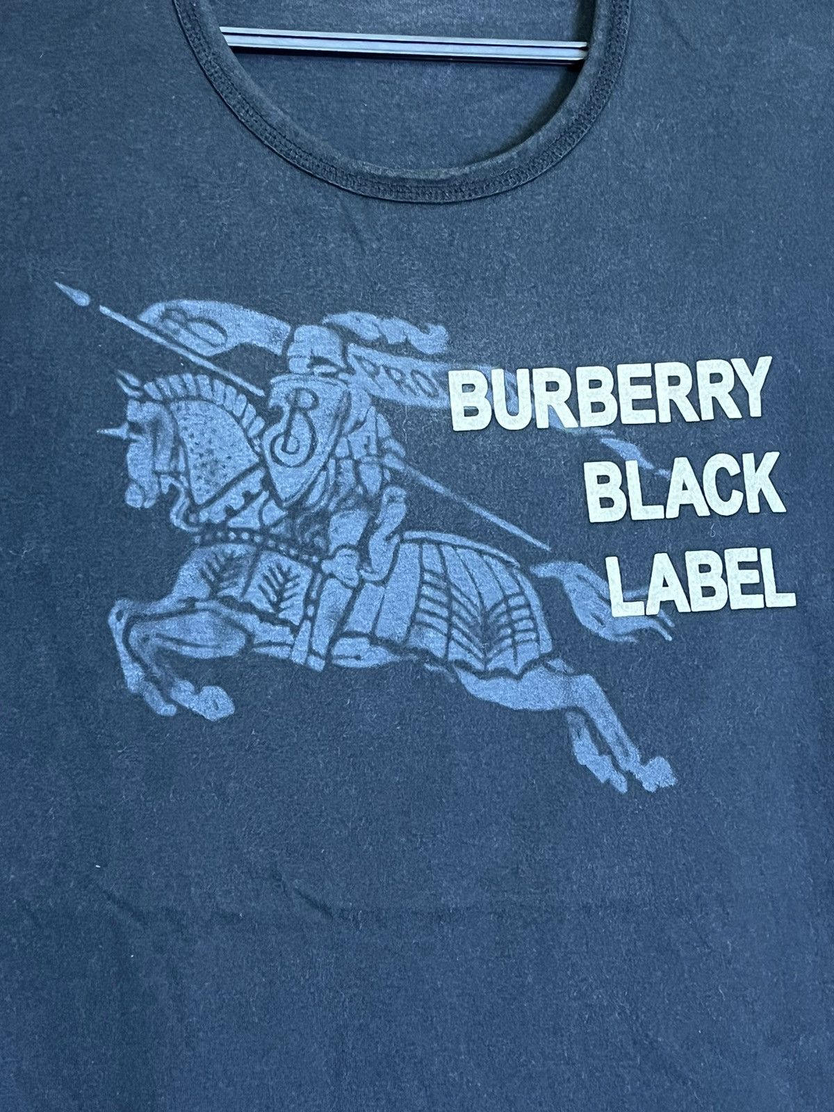 Burberry BURBERRY BLACK LABEL BIG LOGO LONGSLEEVE SHIRT Size US S / EU 44-46 / 1 - 3 Thumbnail