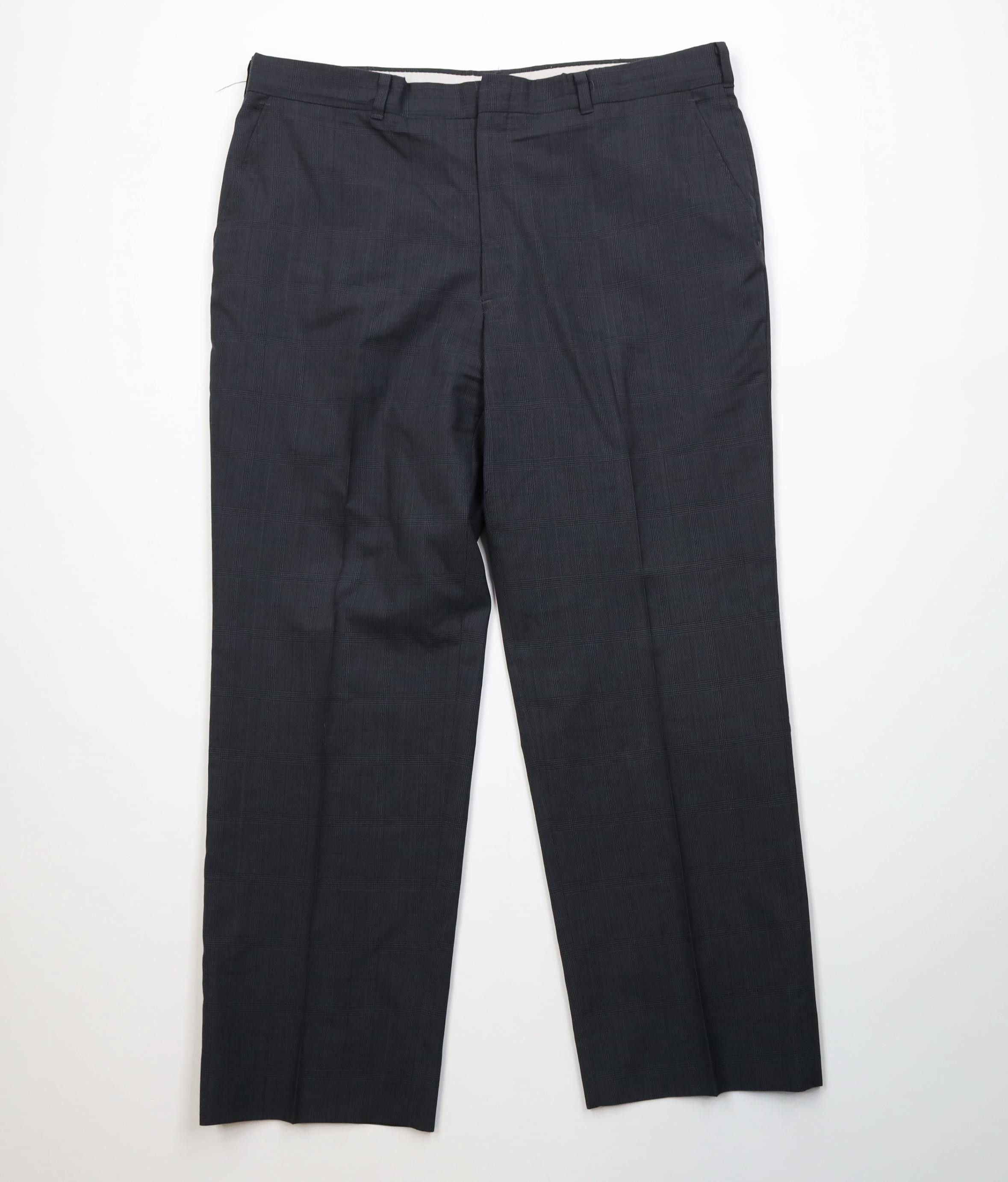 Vintage Vintage 70s Streetwear Wide Leg Chino Pants Houndstooth Size US 38 / EU 54 - 1 Thumbnail