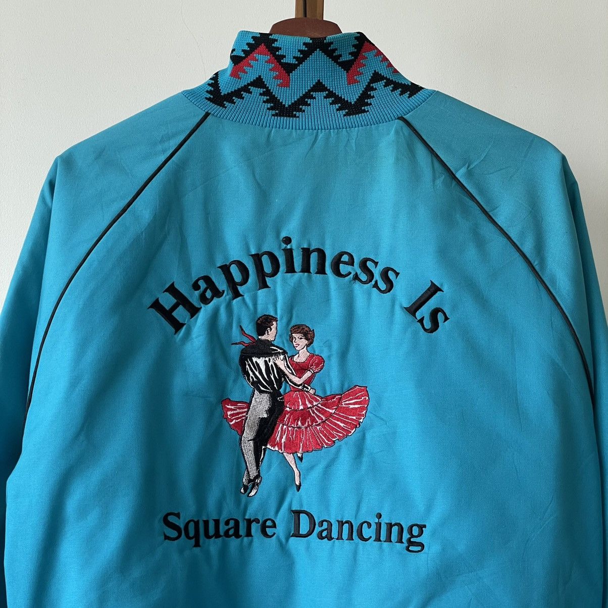 Vintage Vintage Happiness Is Square Dancing Jacket Size US L / EU 52-54 / 3 - 2 Thumbnail