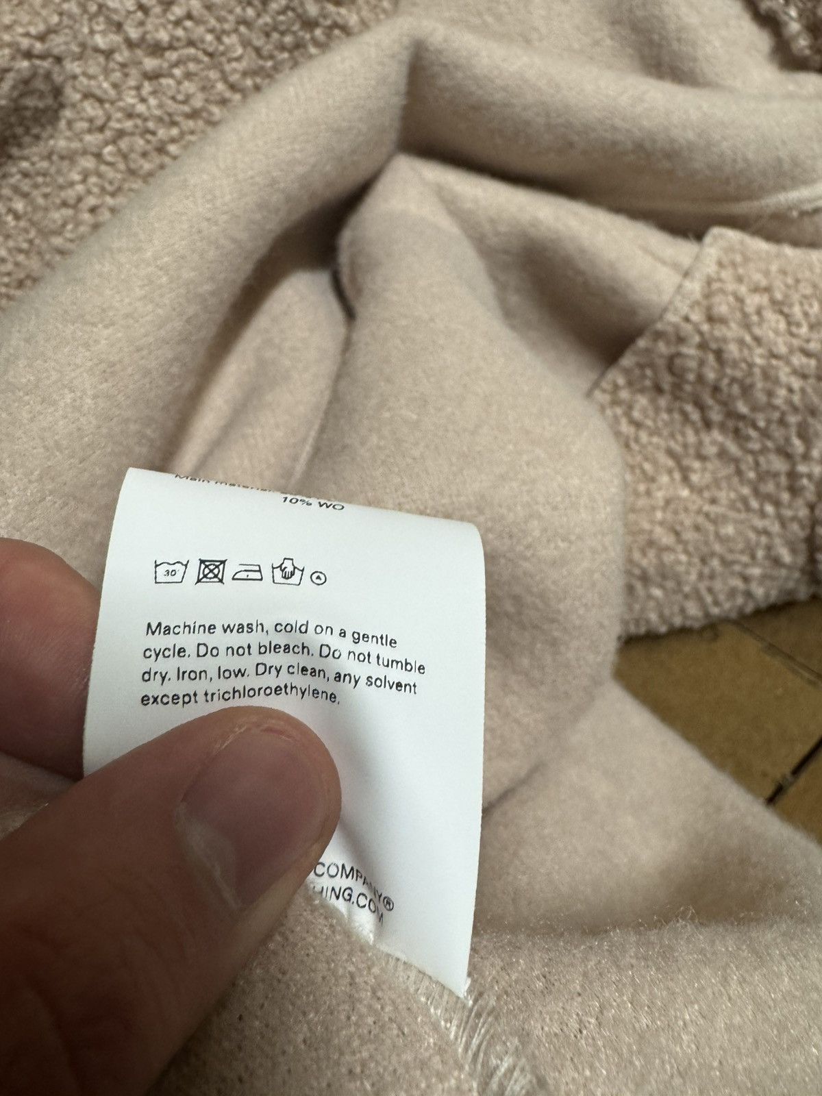 Other Colors Hooded Sherpa Jacket Size US M / EU 48-50 / 2 - 3 Thumbnail
