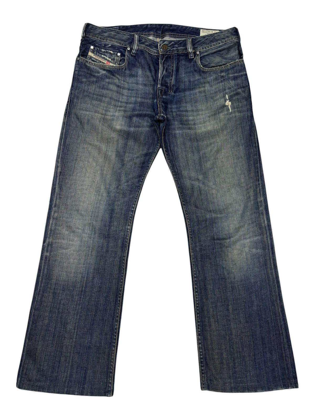 Diesel DIESEL INDUSTRY BAGGY JEANS DISTRESSED DENIM Size US 34 / EU 50 - 7 Thumbnail