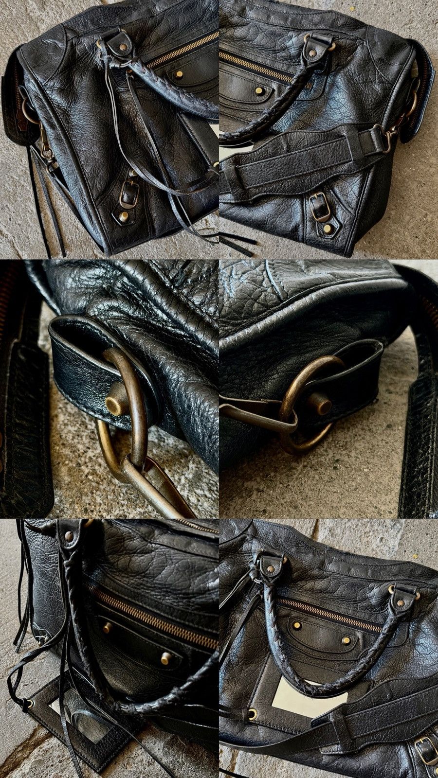 Balenciaga Balenciaga - 2000’s - Classic Motorcycle City - Lambskin Bag Size ONE SIZE - 23 Thumbnail