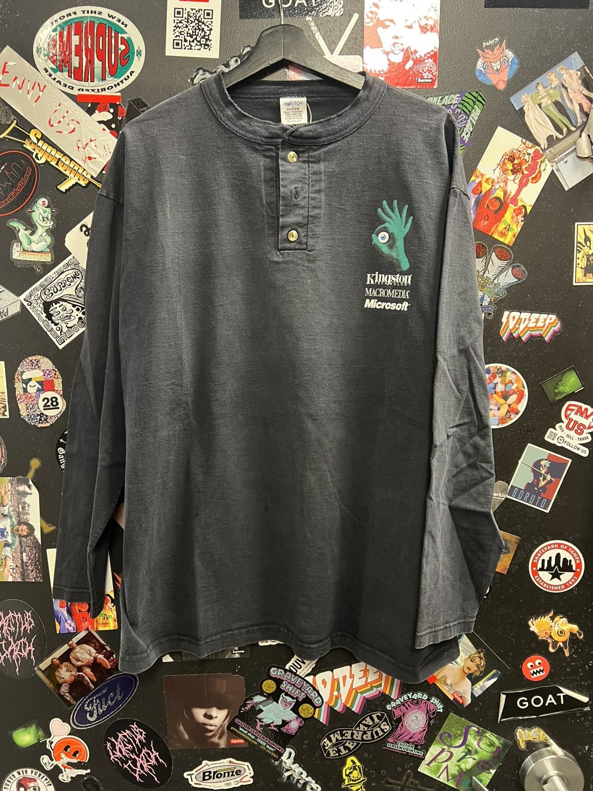 Vintage Vintage Microsoft Rock N Shock Microsoft Shirt Size US XL / EU 56 / 4 - 1 Thumbnail
