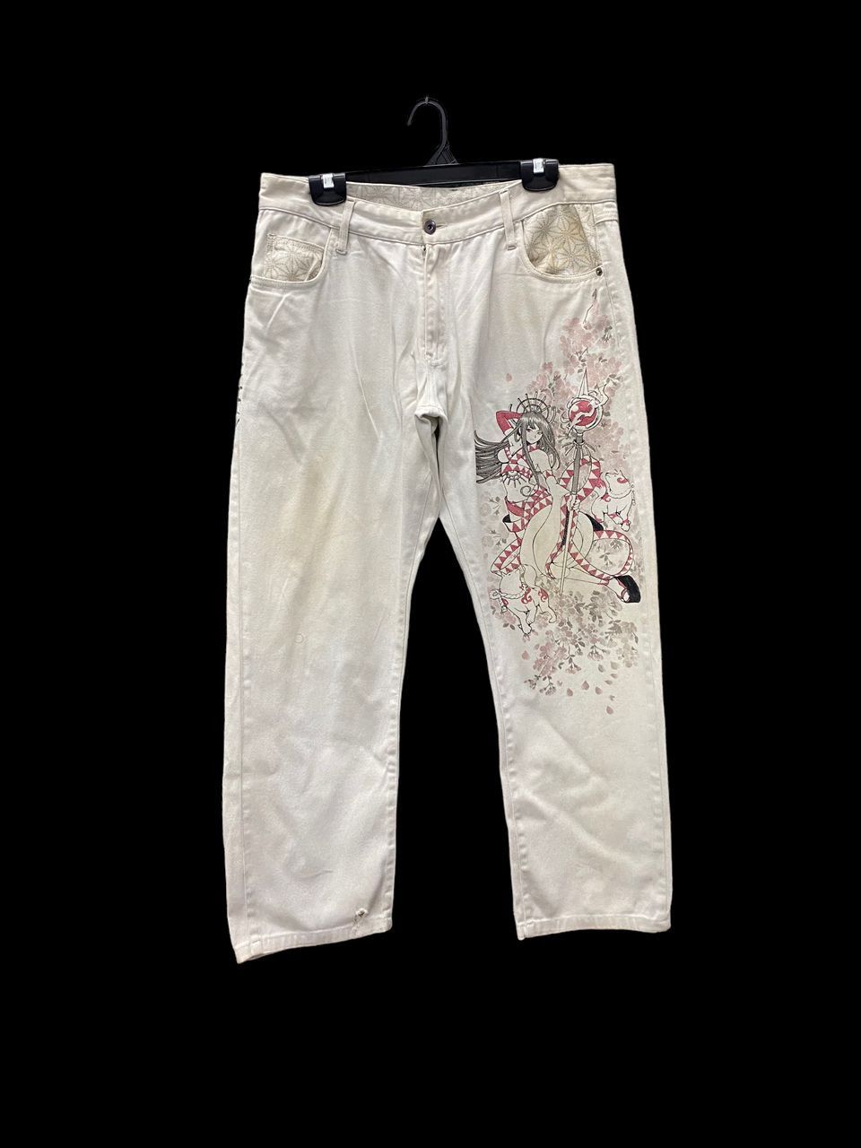 Japanese Brand 💥BEST OFFER💥GOD TRAIDISIONAL DENIM JAPANESE BRAND JEANS Size US 34 / EU 50 - 1 Thumbnail