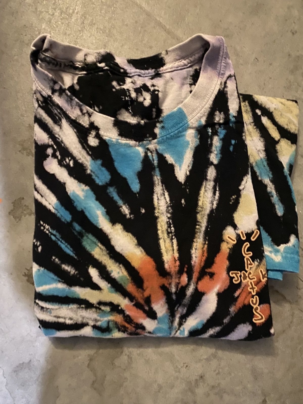 Travis Scott Travis Scott Highest In The Room Tie Dye Tee Astroworld Size US L / EU 52-54 / 3 - 3 Thumbnail