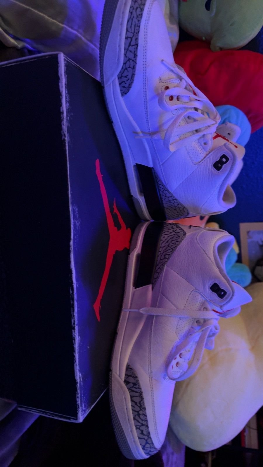 Jordan Brand × Nike Jordan 3 reimagined white cement Size US 10 / EU 43 - 4 Thumbnail