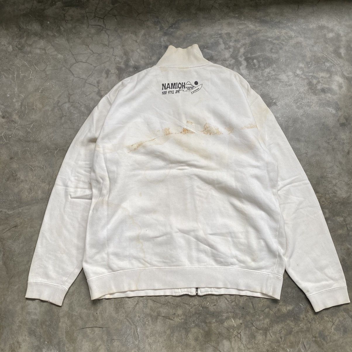 Japanese Brand 2000s Na Mi Oh Surf Japan Y2K Style Zip Up Tracktop Size US XXL / EU 58 / 5 - 8 Thumbnail
