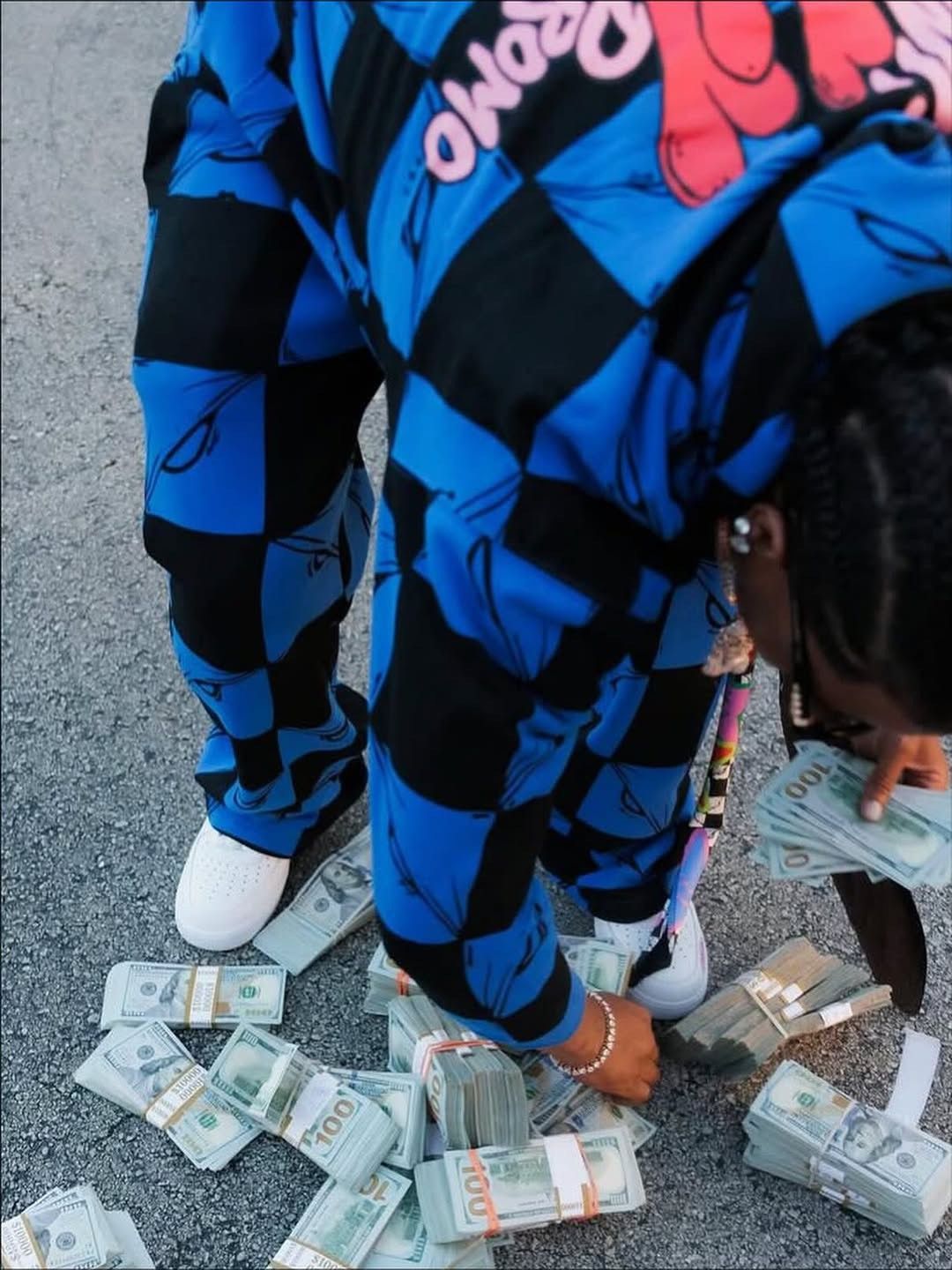 Matty Boy MATTY BOY BLUE ANTI PROMO SWEATPANT Size US 32 / EU 48 - 4 Thumbnail