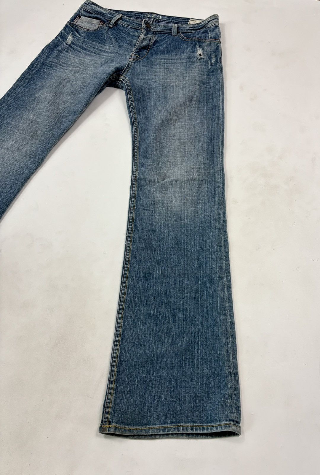 Other 2000s 575 Los Angeles Rigid Bootcut Light Wash Jeans Size US 32 / EU 48 - 4 Thumbnail
