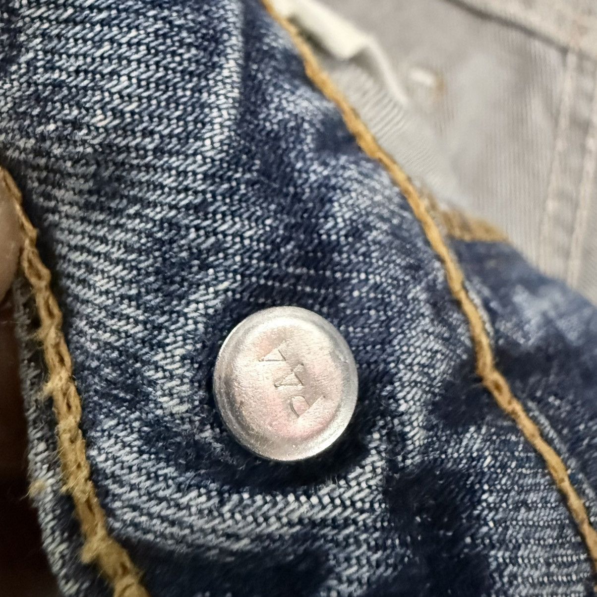 Engineered Garments × Levi's Vintage 90s Levis 612 Orange Tab Distressed Denim Size US 29 - 16 Thumbnail
