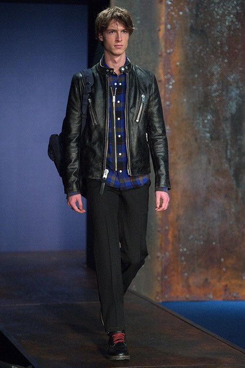 Coach FW2016 "COACH" Vintage Goat Leather Rider Jacket Size US S / EU 44-46 / 1 - 2 Thumbnail