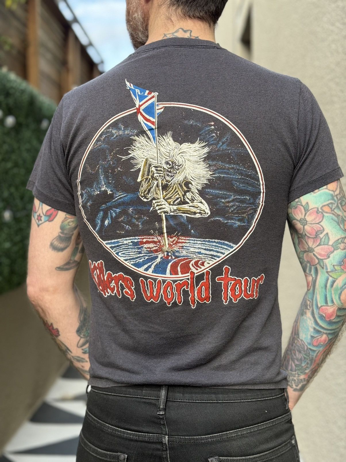 Vintage Vintage Iron Maiden Killers World Tour Tee Size US S / EU 44-46 / 1 - 4 Thumbnail