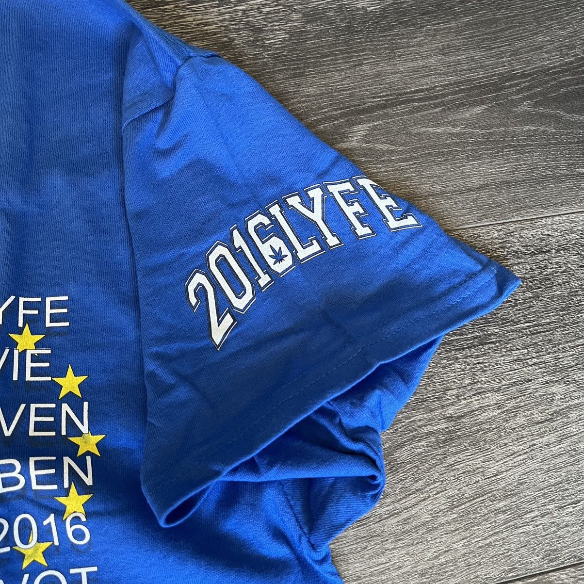 Drain Gang × Sad Boys Smokedope2016 2016Lyfe Europe EU The Peak Tour Tee Shirt Size US L / EU 52-54 / 3 - 6 Thumbnail