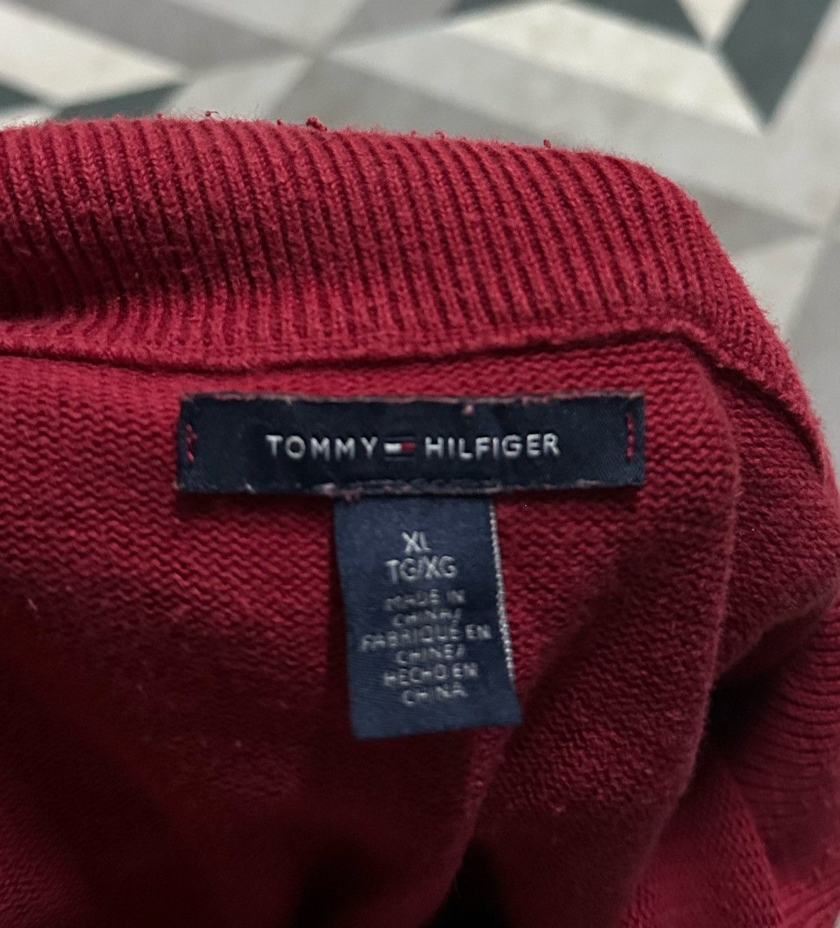 Tommy Hilfiger Tommy hilfiger half zipper sweatshirt Size XL / US 12-14 / IT 48-50 - 7 Thumbnail
