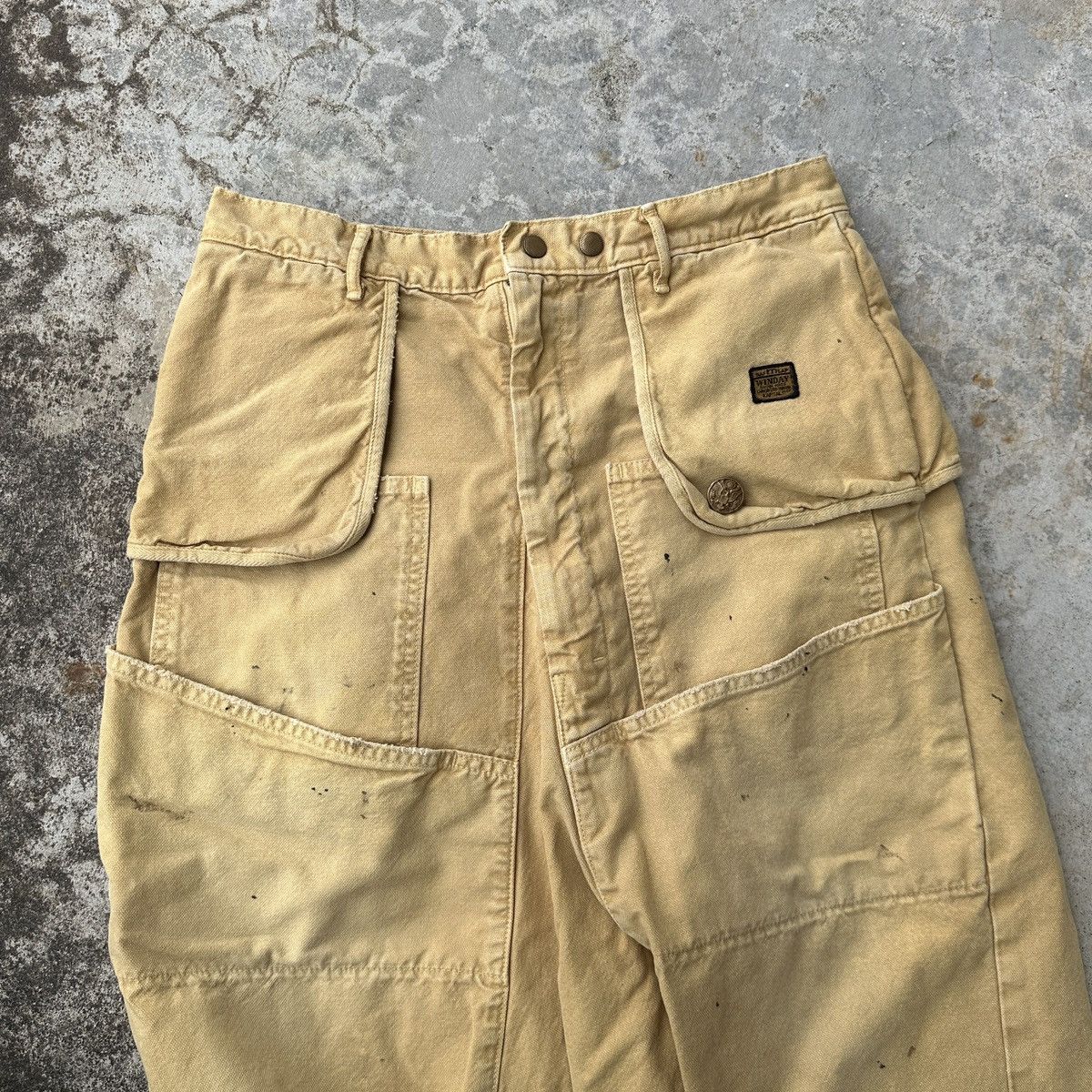 Kapital Dropped crotch sarouel rabbit military workwear pant Size US 32 / EU 48 - 4 Thumbnail