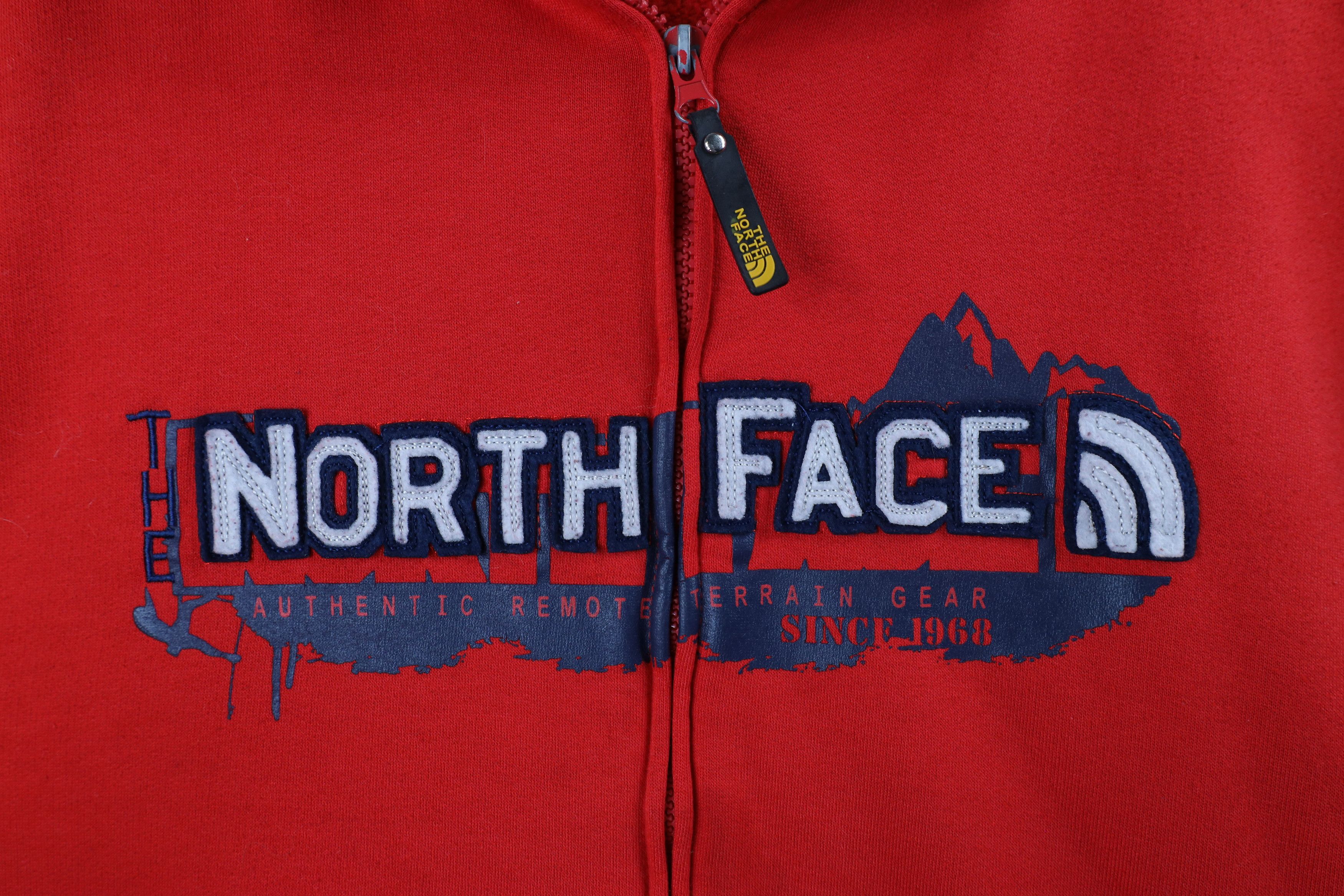 The North Face × Vintage Vintage The North Face A5 Series Spell Out Full Zip Hoodie Size US XXL / EU 58 / 5 - 8 Thumbnail