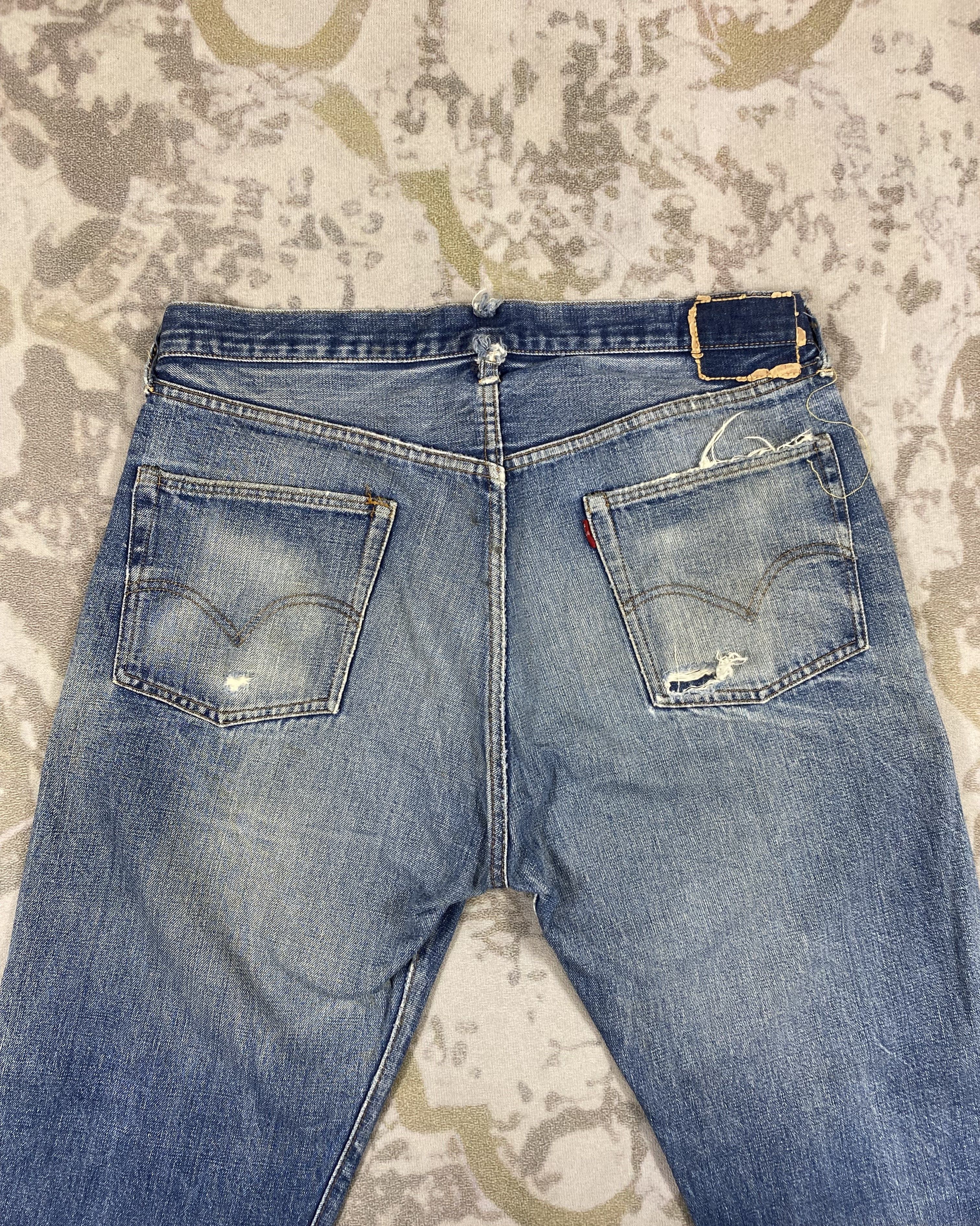 Levi's Vintage Clothing 35x31.5 Vintage Levi's 501 Big E Top Button 8-JN3944 Size US 35 - 9 Thumbnail