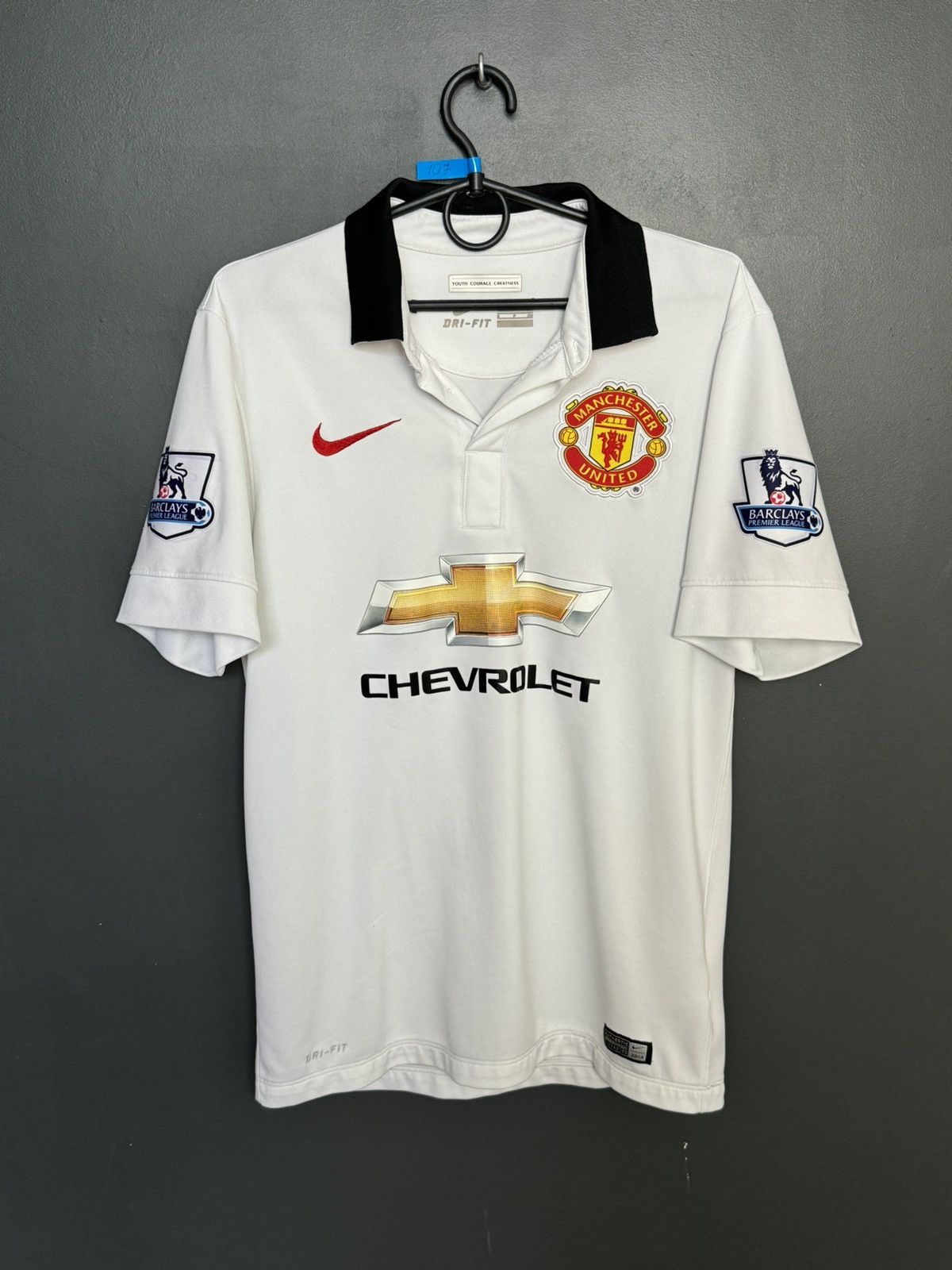 Nike Manchester United 14/15 Away Di Maria Football Jersey Size US S / EU 44-46 / 1 - 2 Thumbnail