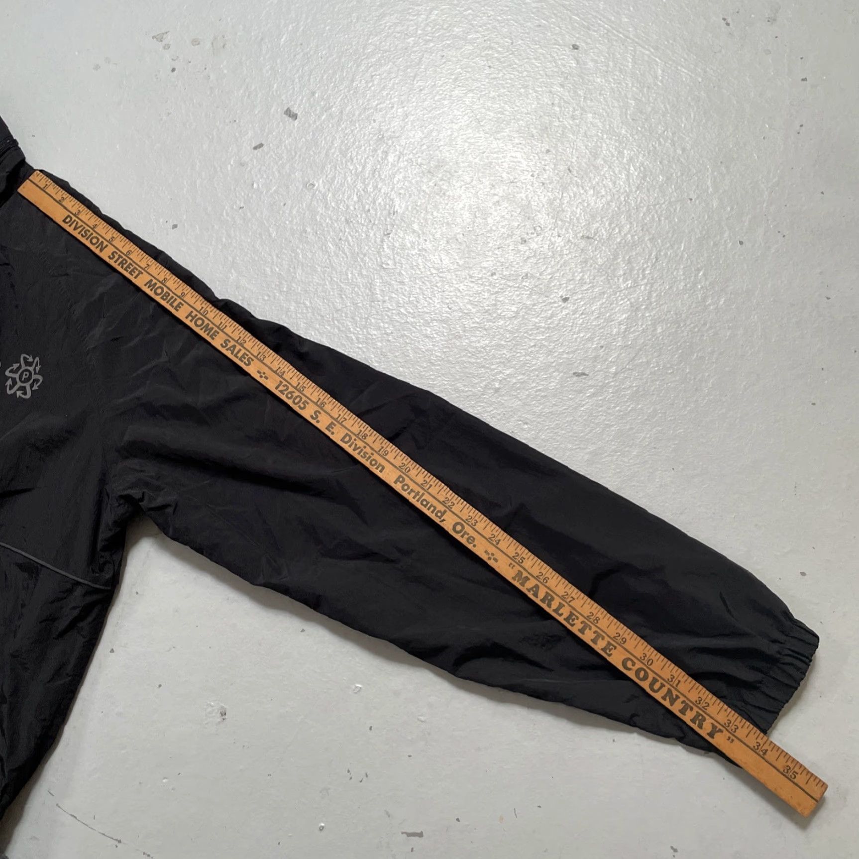 Vintage Rassvet Paccbet Track Windbreaker Jacket Black XL Unisex Adults Windbreaker Polyamide Outdoor City Classic Designer Jacket XL Black Rassvet Paccbet Size US XL / EU 56 / 4 - 7 Thumbnail