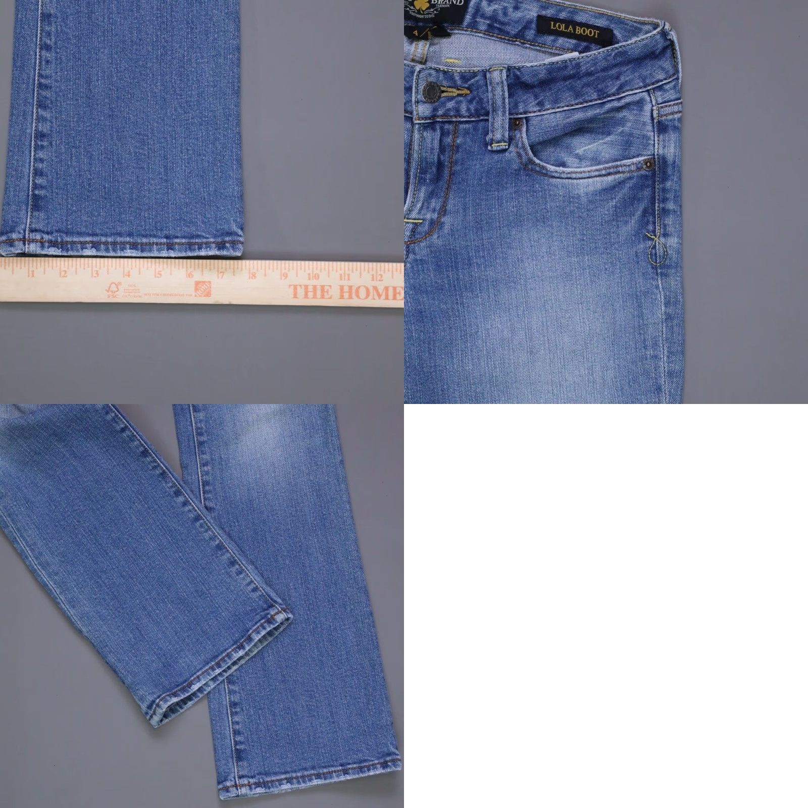 Lucky Brand Lucky Brand Jeans Bootcut Women 27 Light Wash 31 Inseam 5-Pocket Denim Low Rise Lola 90s City Preppy Minimalist Womens Size 27" / US 4 / IT 40 - 8 Thumbnail