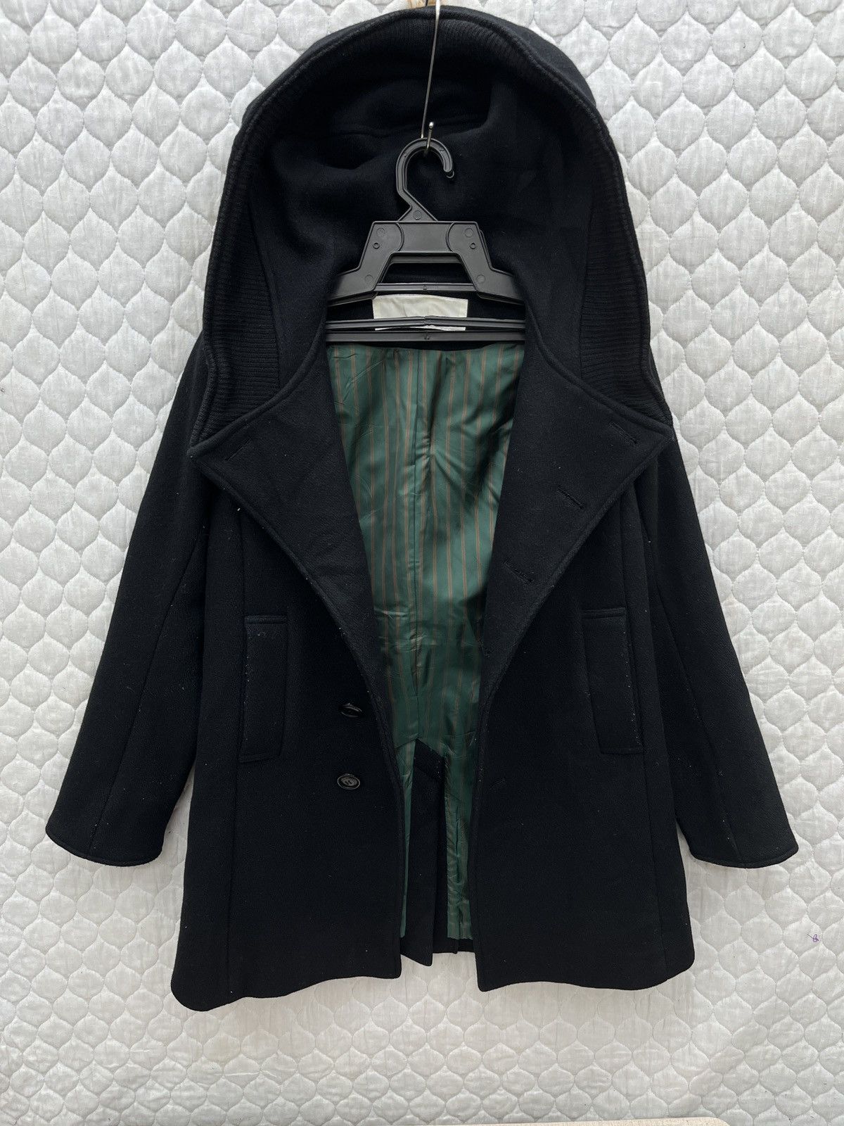 Issey Miyake × Sunao Kuwahara 🔥🔥🔥ARCHIVE ISSEY MIYAKE SUNAO KUWAHARA HOODIE COAT Size S / US 4 / IT 40 - 7 Thumbnail